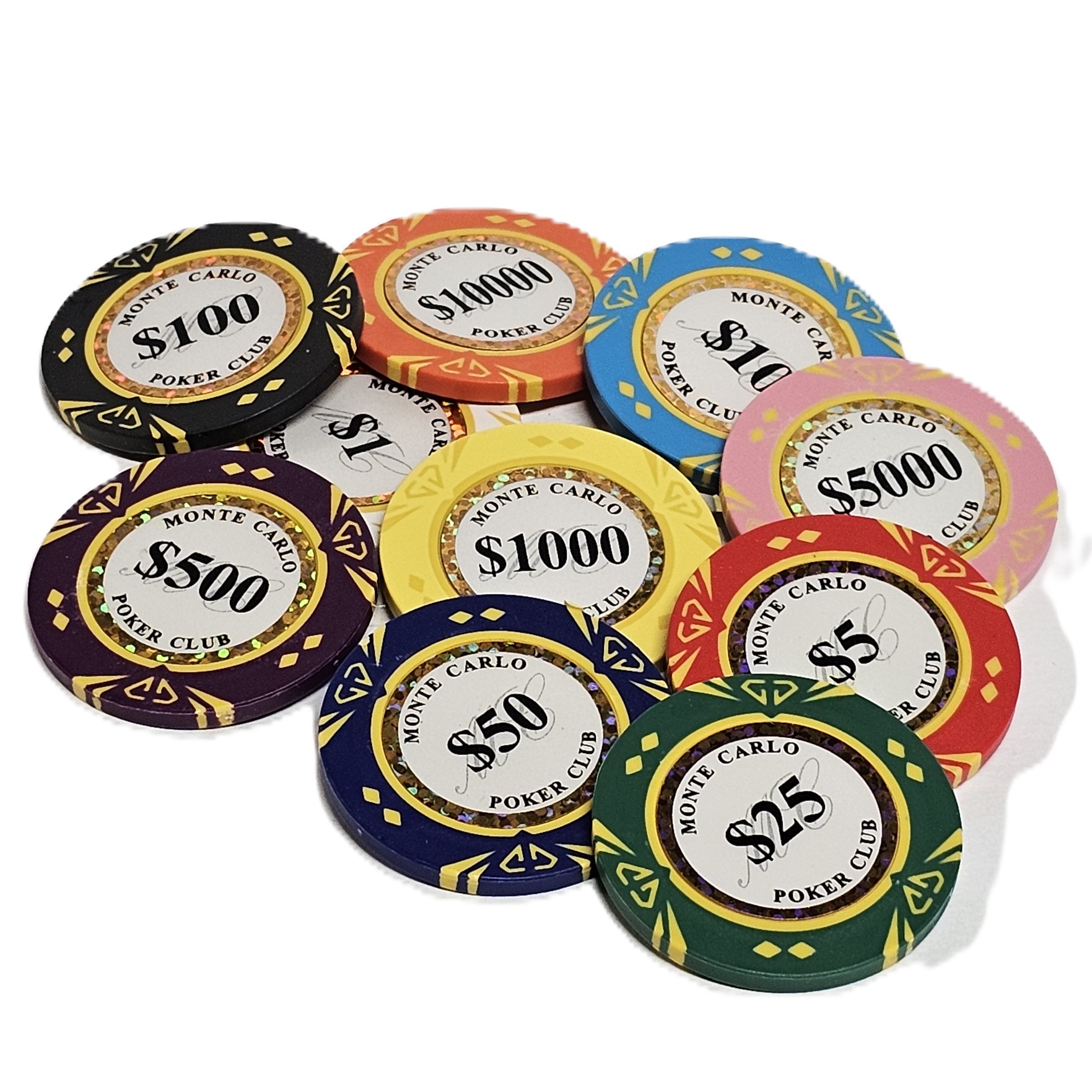 Diamond Monte Carlo 14g Clay Sample Pack