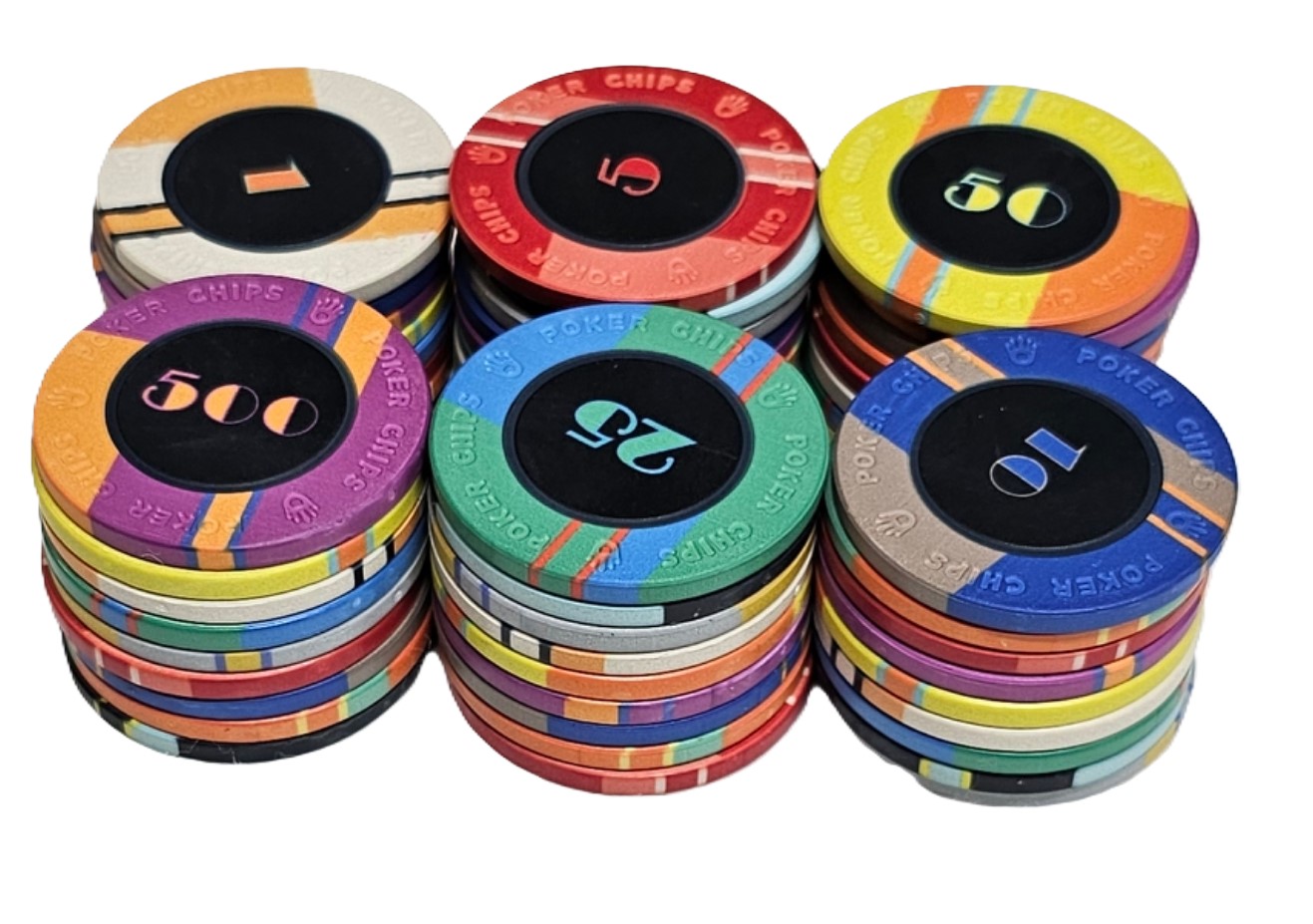 1000pc 10g Ceramic EPT Chip Set-With Case 