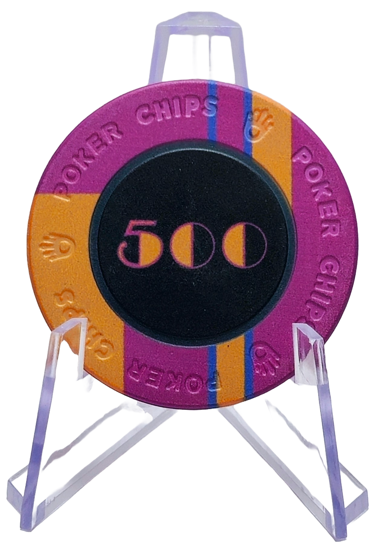 (25) $500 Purple 10g EPT Ceramic Chips
