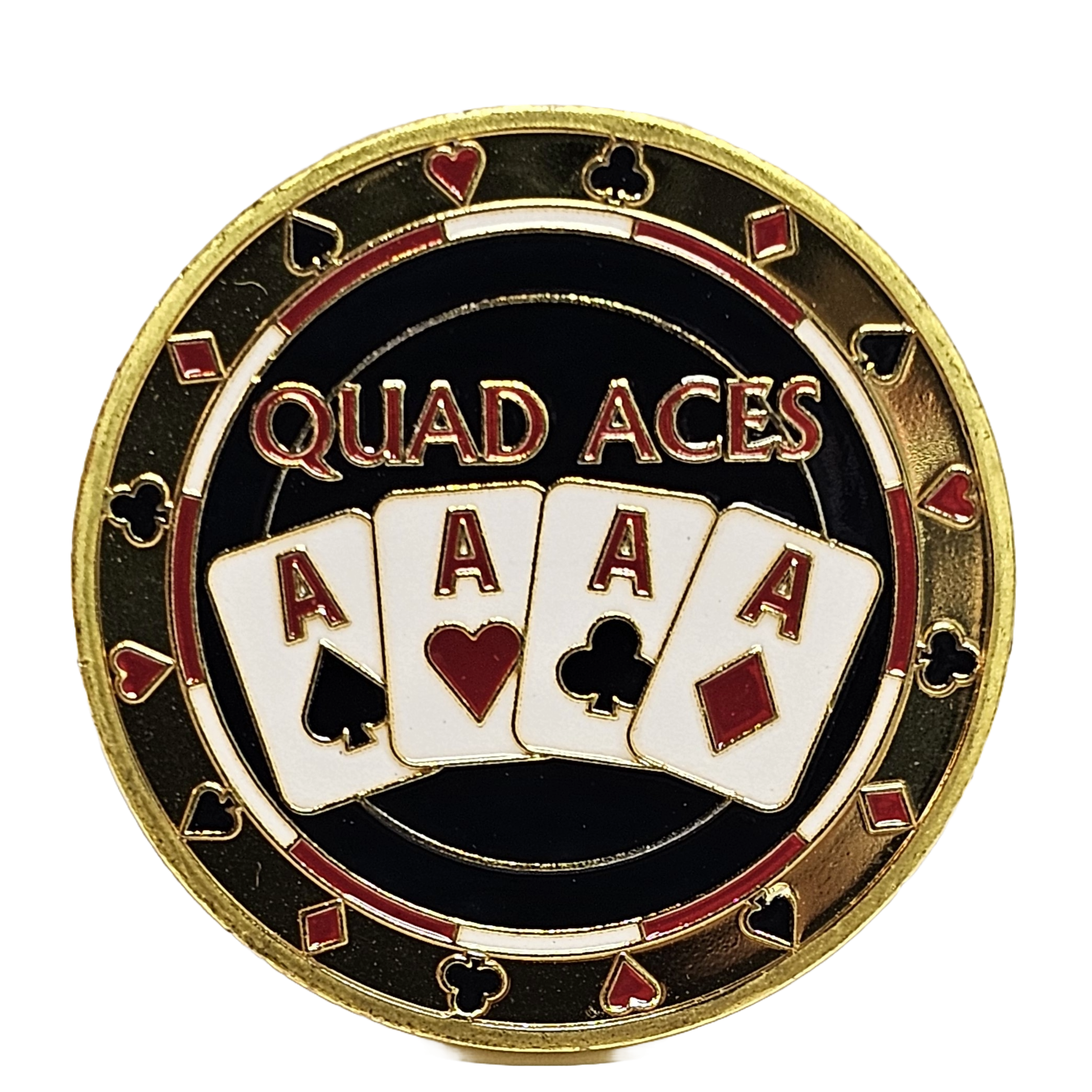 #11 Quad Aces Metal Guard (Clear Cover Included)