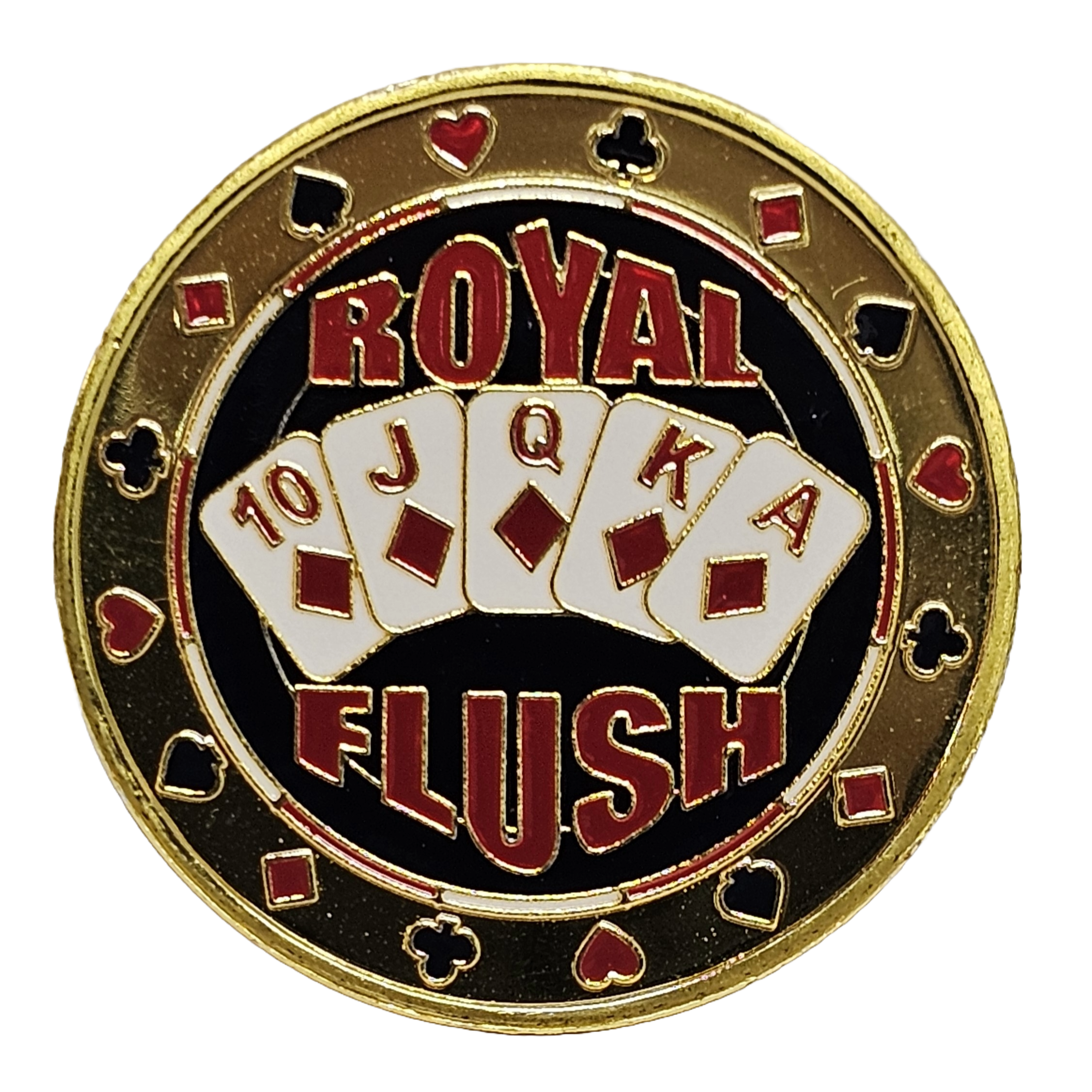 #13 Royal Flush Metal Guard (Clear Cover Included)