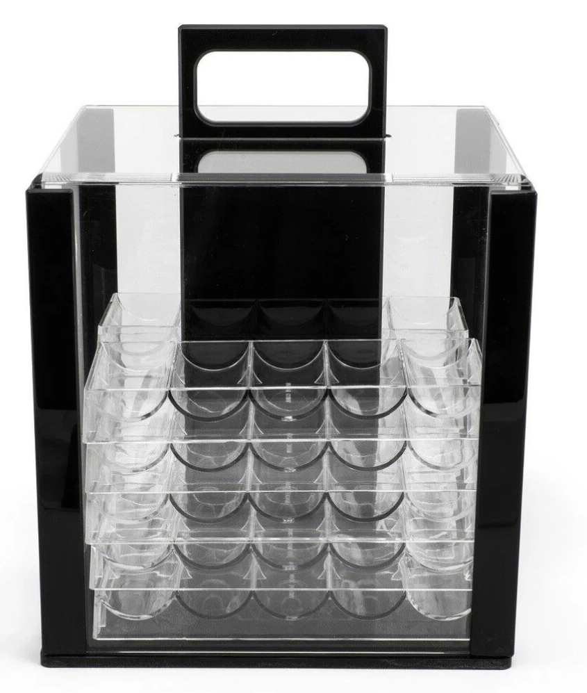 1000pc 9g Clay Milano Chip Set-Case Included 