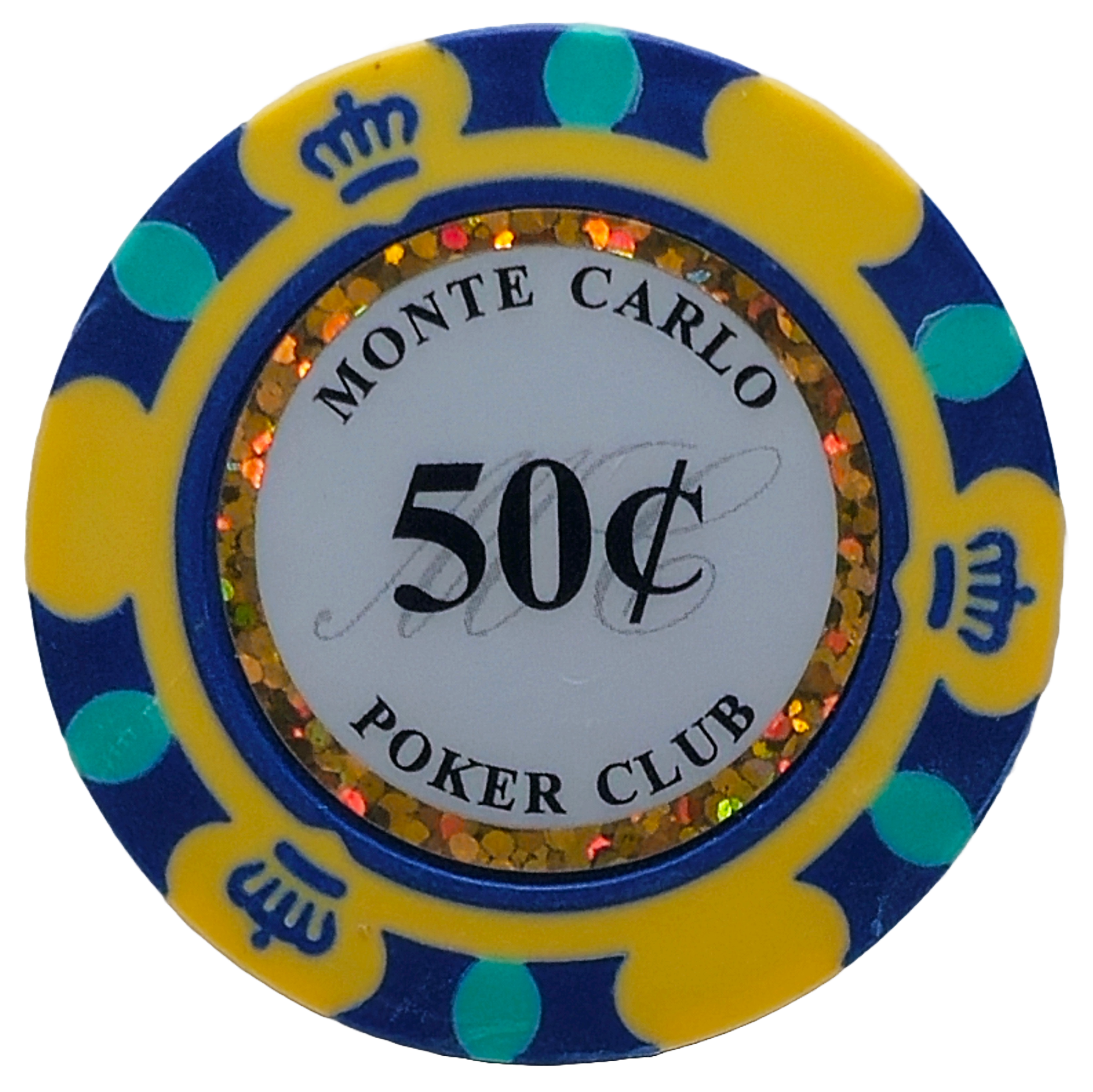 500pc - 3 Tone Monte Carlo Chip Set-No Case