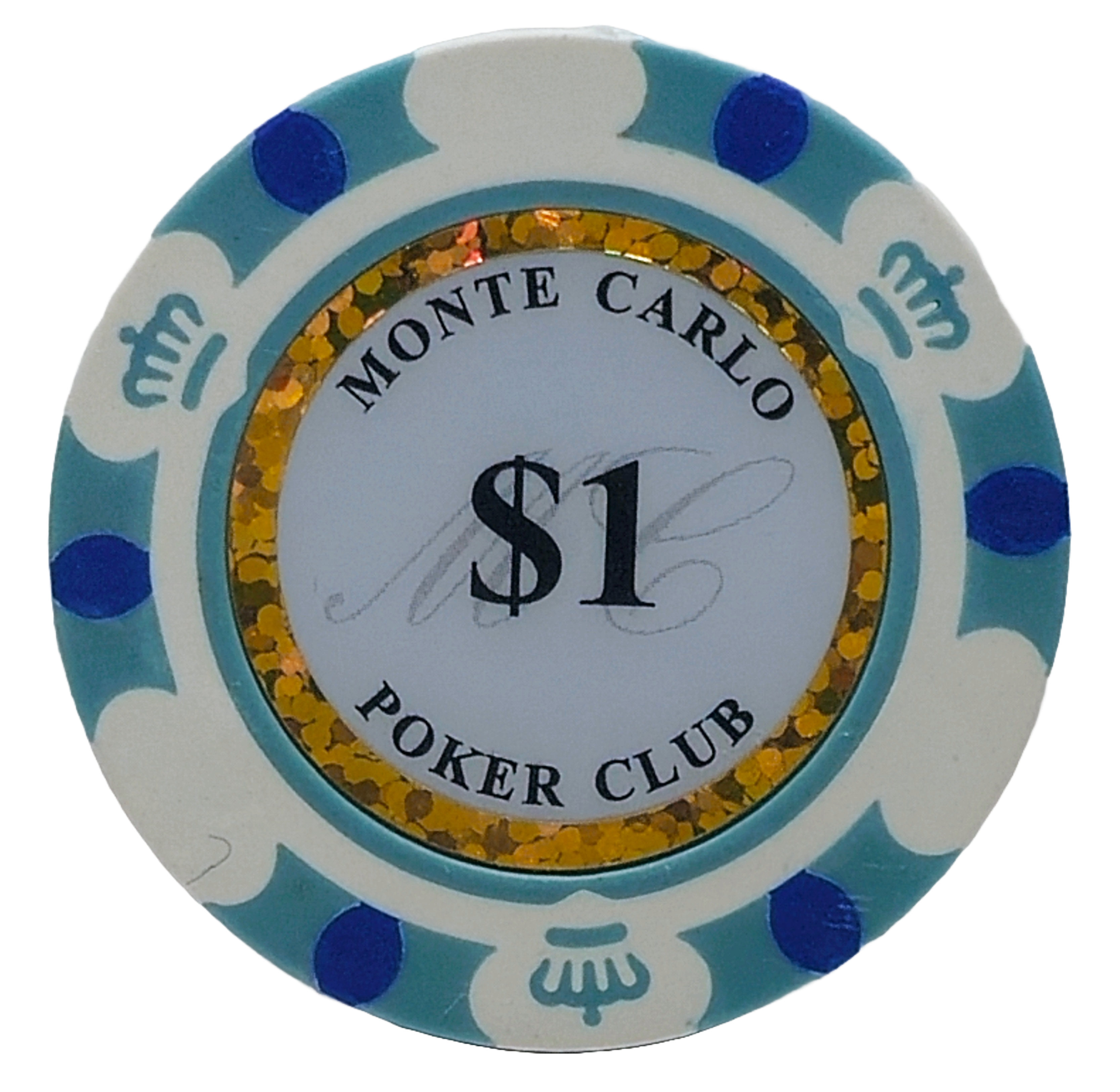 500pc - 3 Tone Monte Carlo Chip Set-No Case