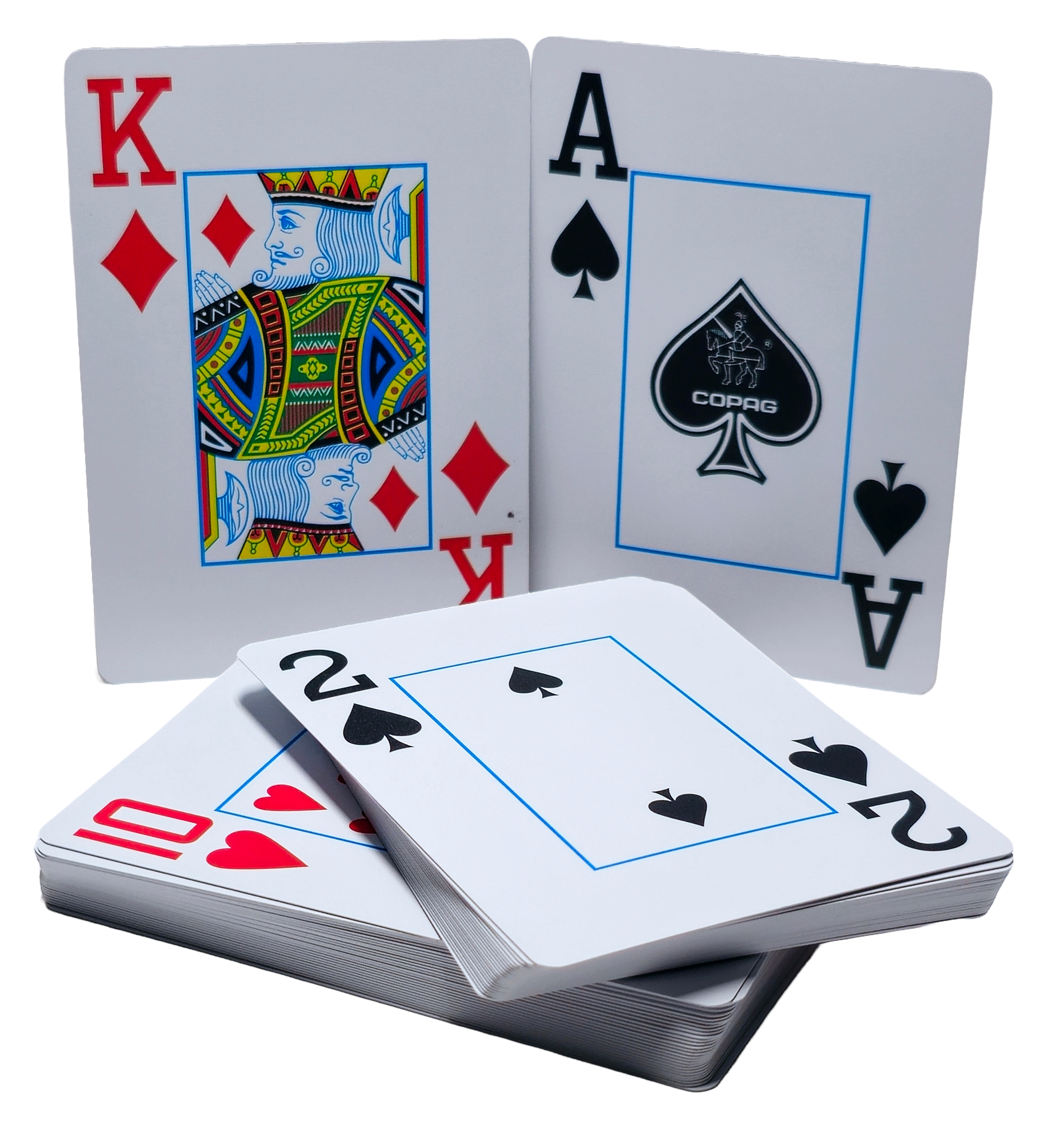 1 Red Pack Copag Playing Cards (Jumbo Index)