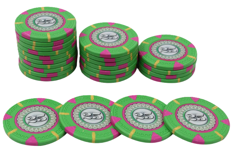 600pc Designer 13.5g Clay Chip Set-No Case