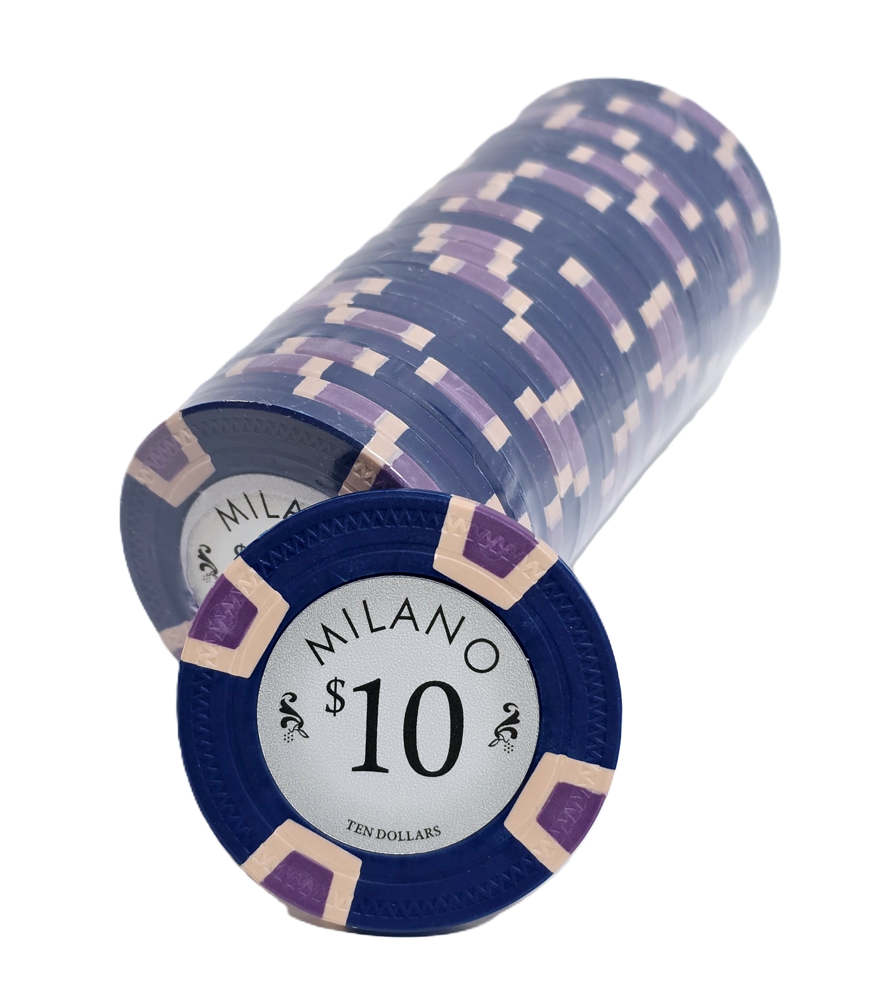 $10 Dark Blue Clay Milano 