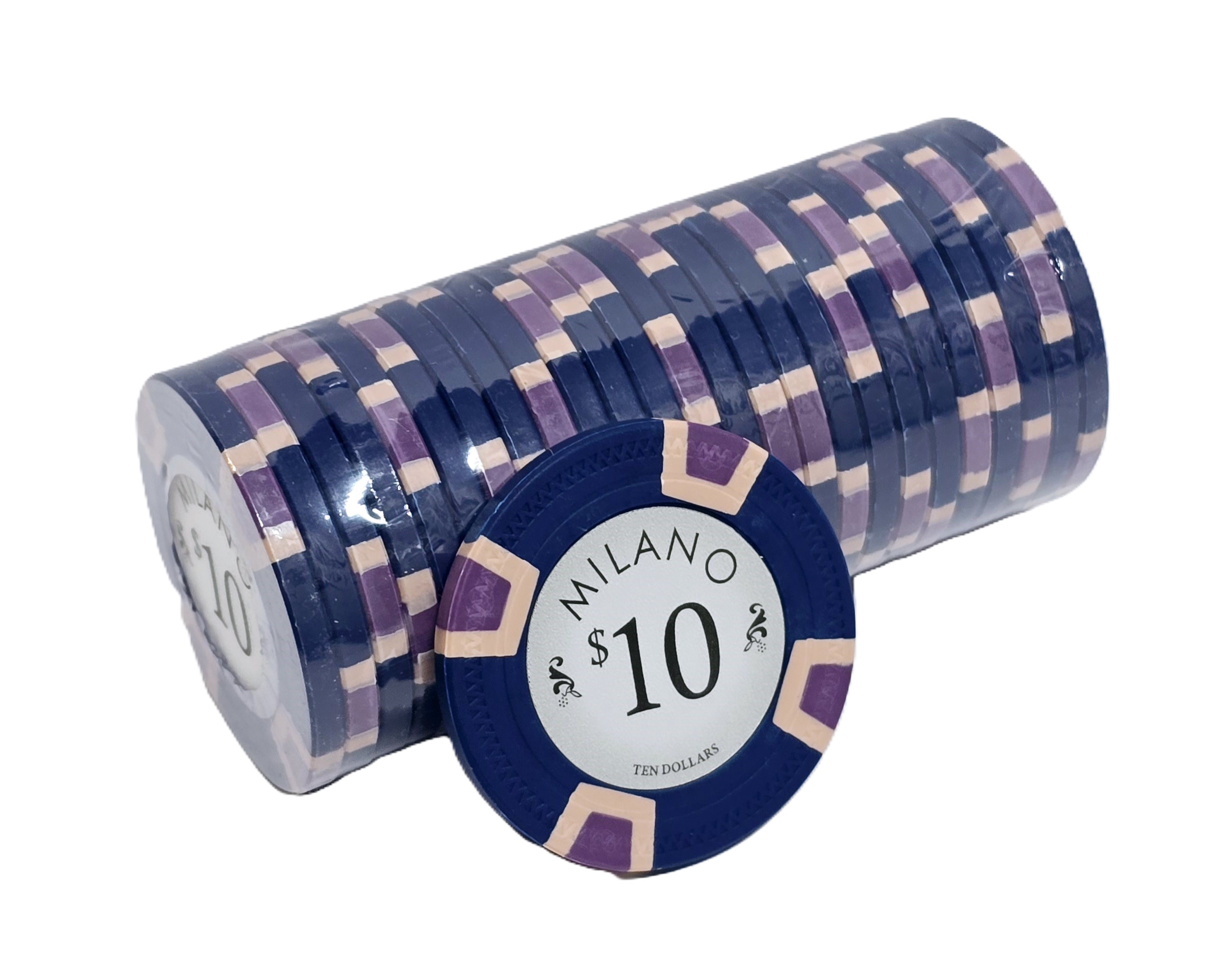 $10 Dark Blue Clay Milano 