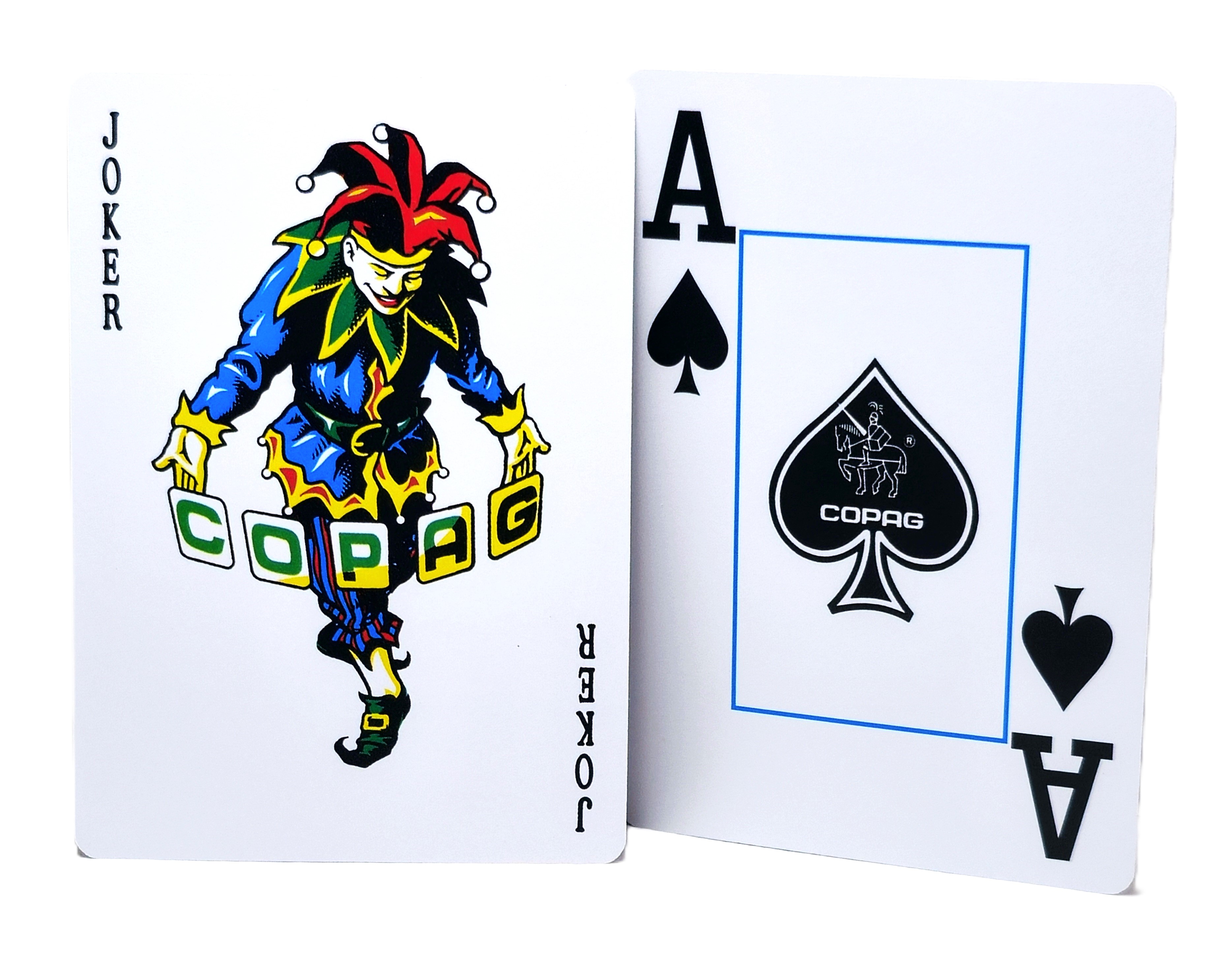 1 Black Pack Copag Poker Stars Playing Cards (Jumbo Index)