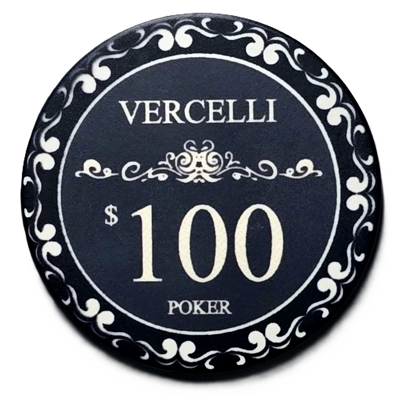 $100 Black Ceramic Vercelli 