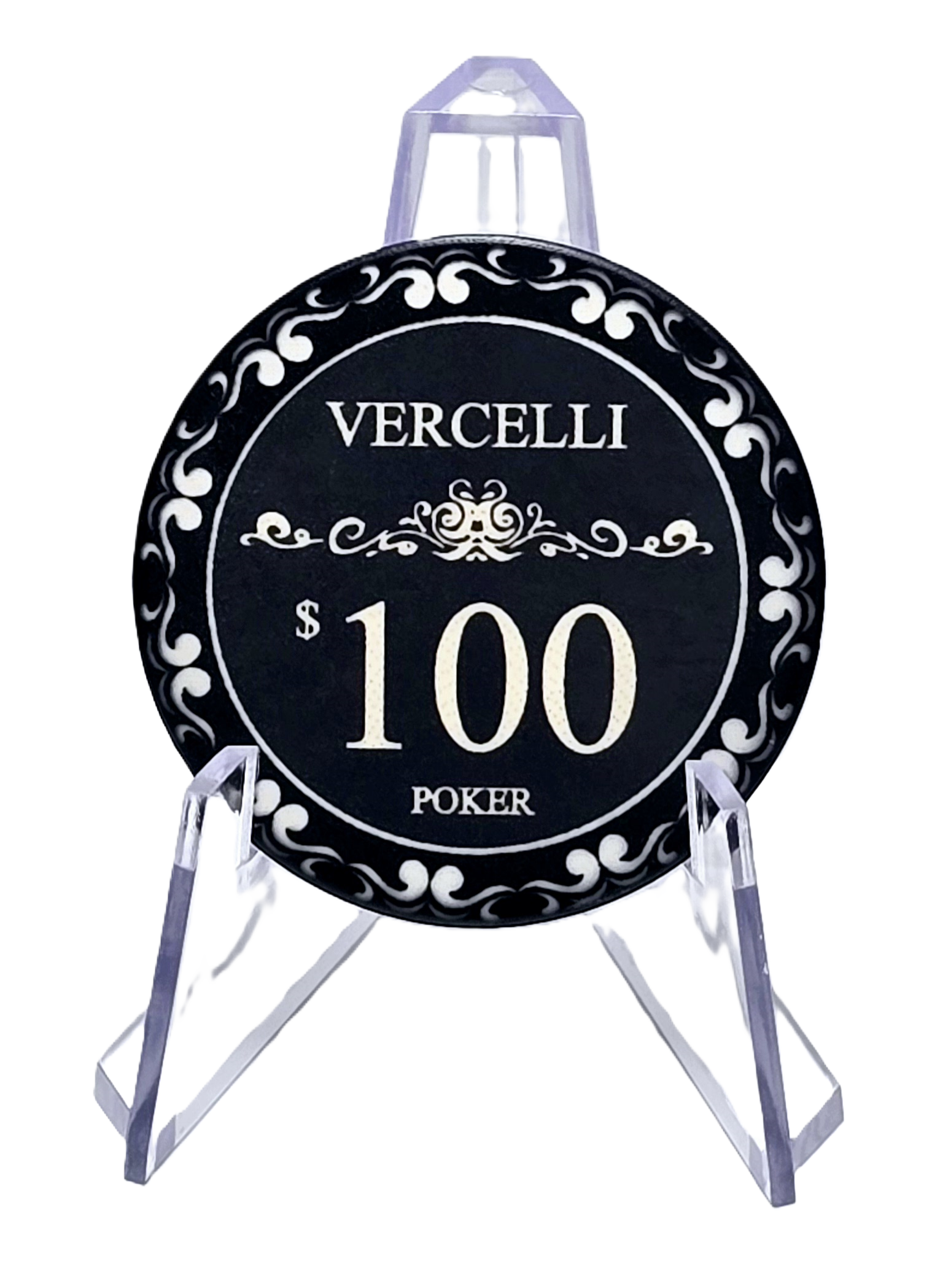 $100 Black Ceramic Vercelli 