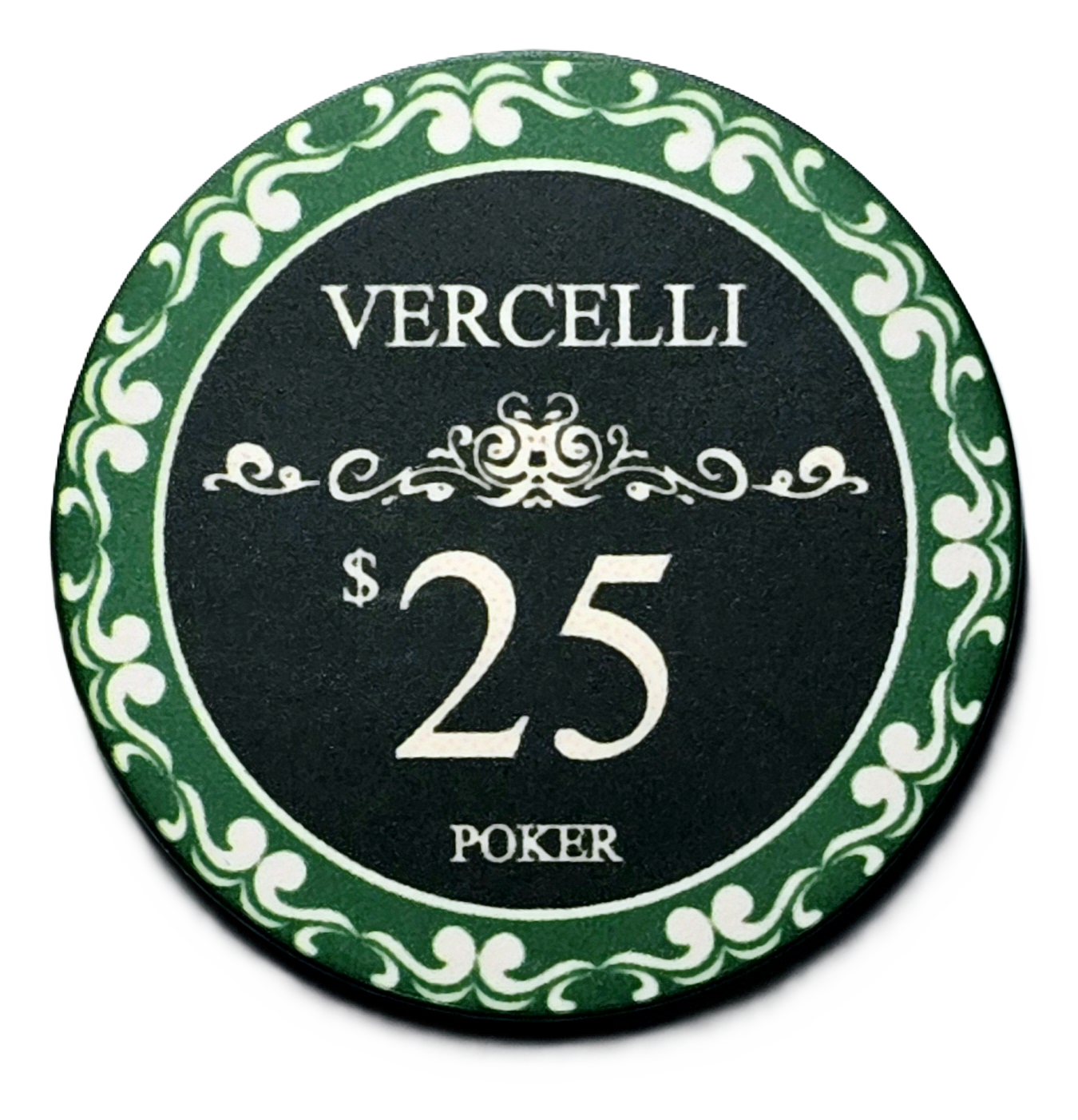 $25 Green Ceramic Vercelli 