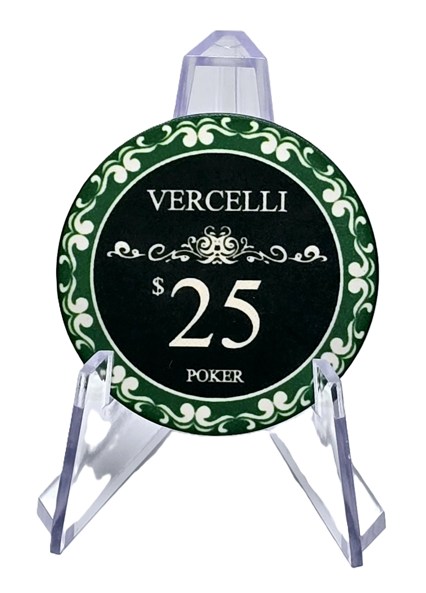 $25 Green Ceramic Vercelli 