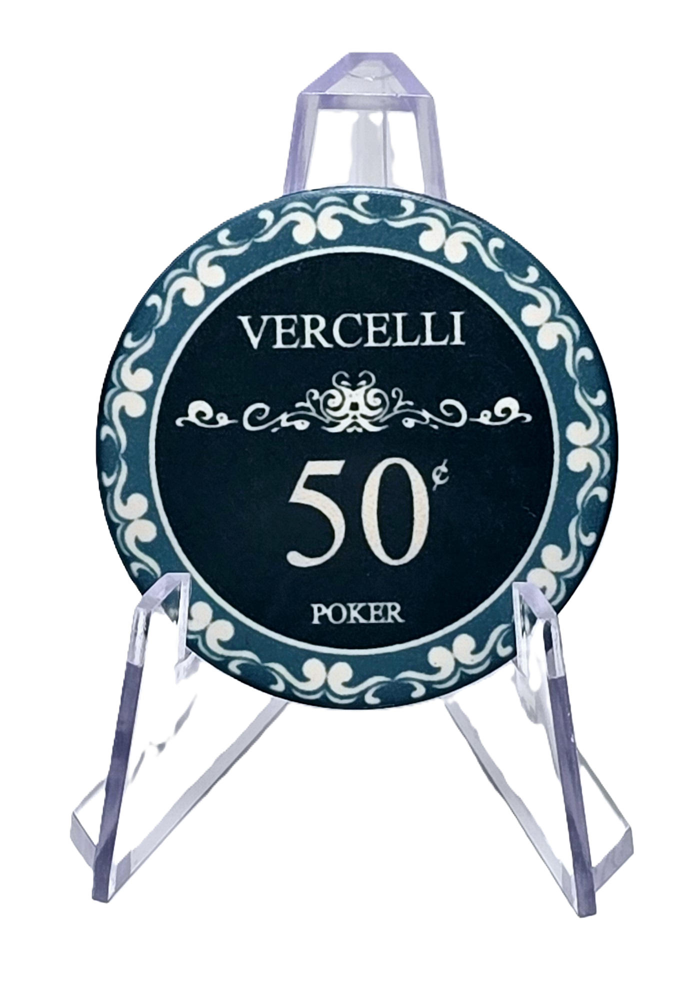 $0.50 Aqua Ceramic Vercelli