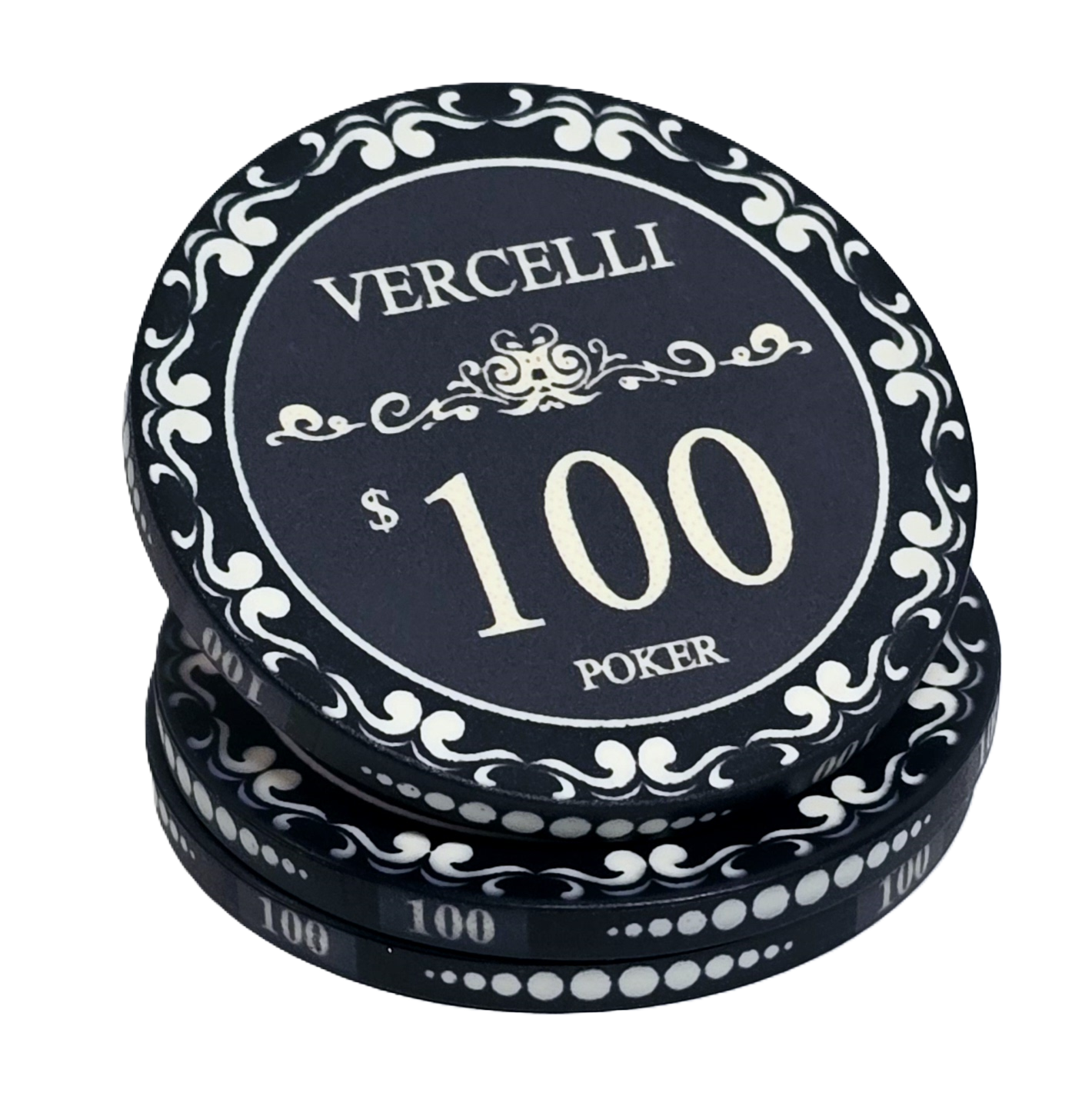 $100 Black Ceramic Vercelli 