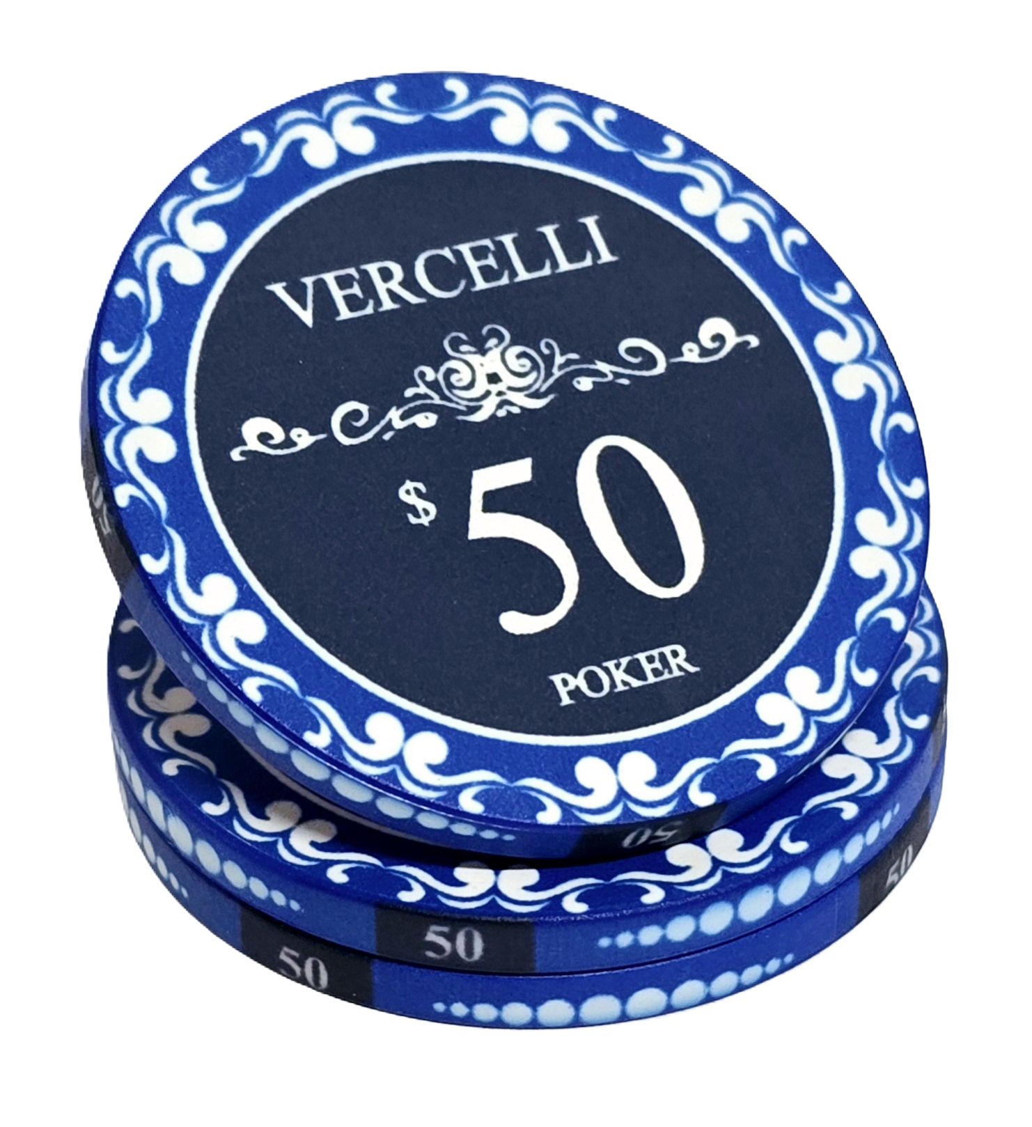 $50 Blue Ceramic Vercelli 