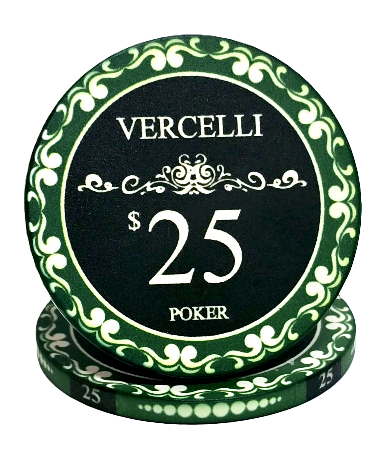 $25 Green Ceramic Vercelli 