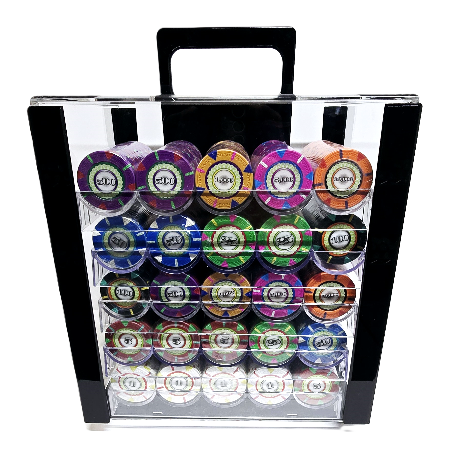 1000pc Designer Chip Set-Case Included