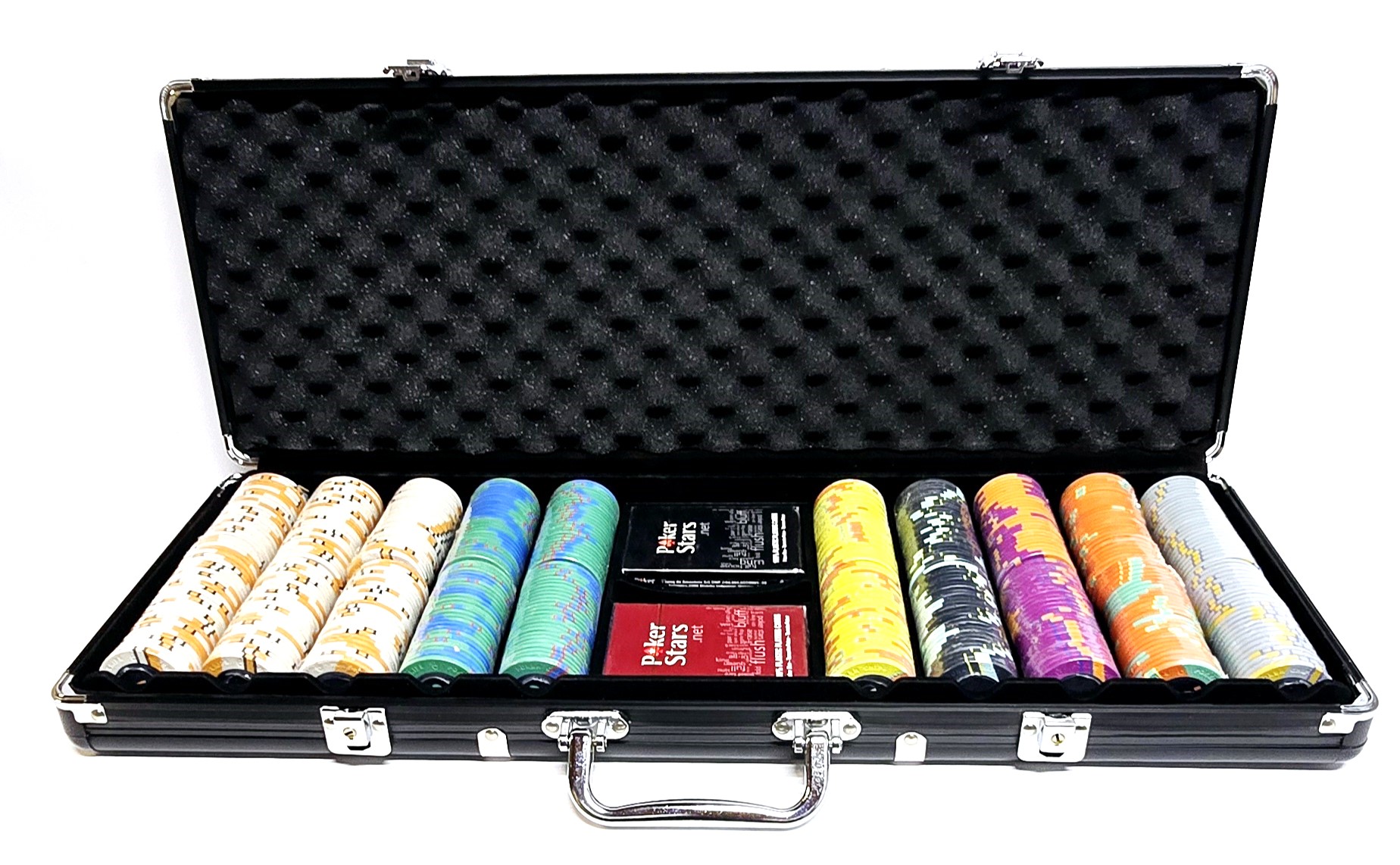 500pc 10g Ceramic EPT Chip Set-Case Included
