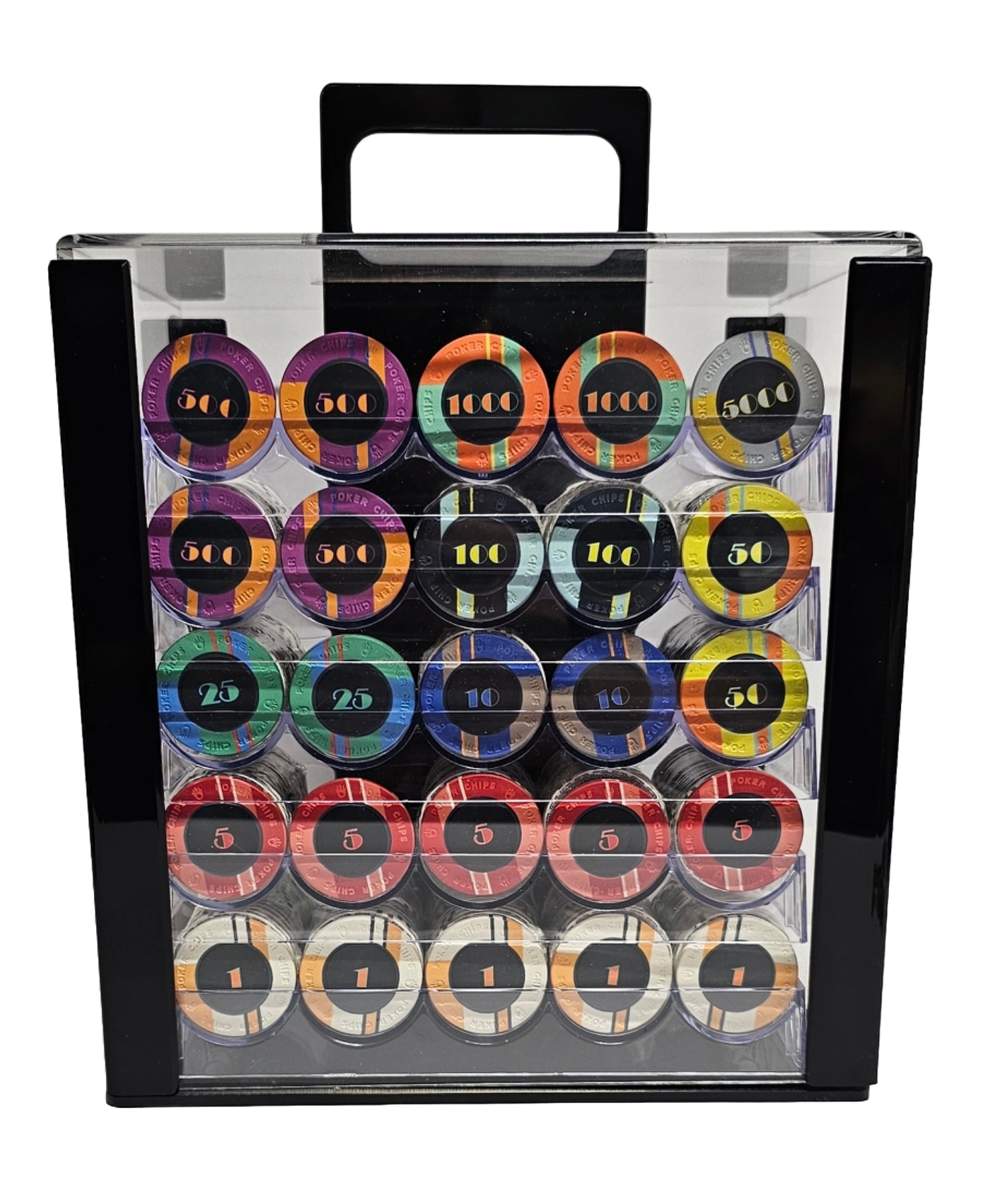 1000pc 10g Ceramic EPT Chip Set-With Case 