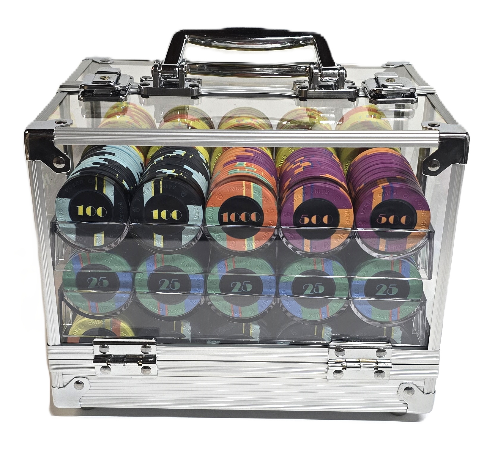 600pc 10g Ceramic EPT Chip Set-With Case