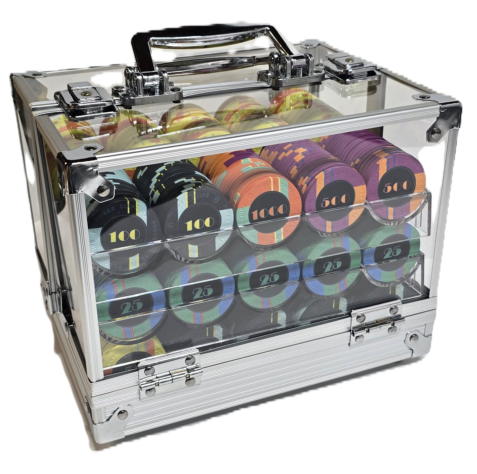 600pc 10g Ceramic EPT Chip Set-With Case