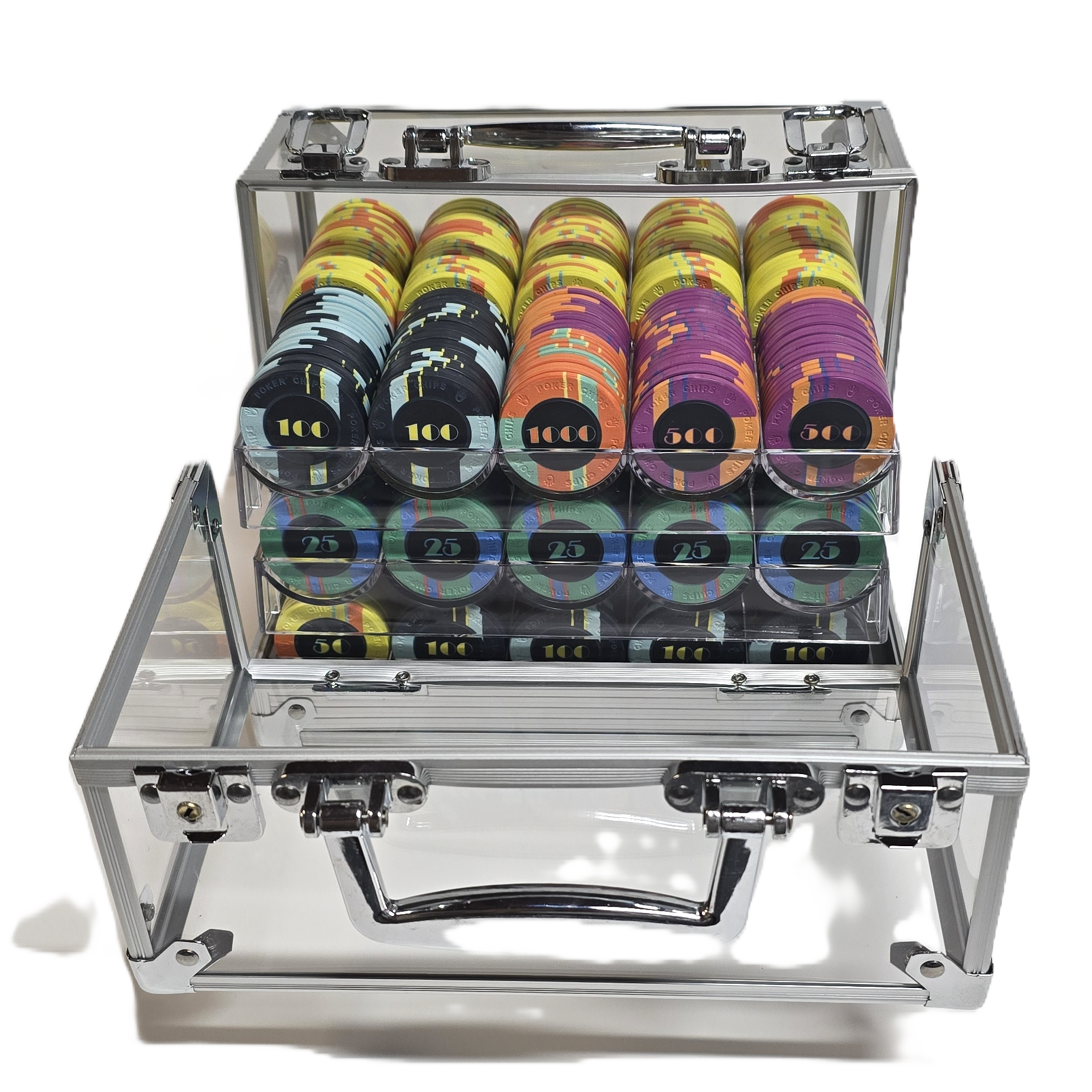 600pc 10g Ceramic EPT Chip Set-With Case