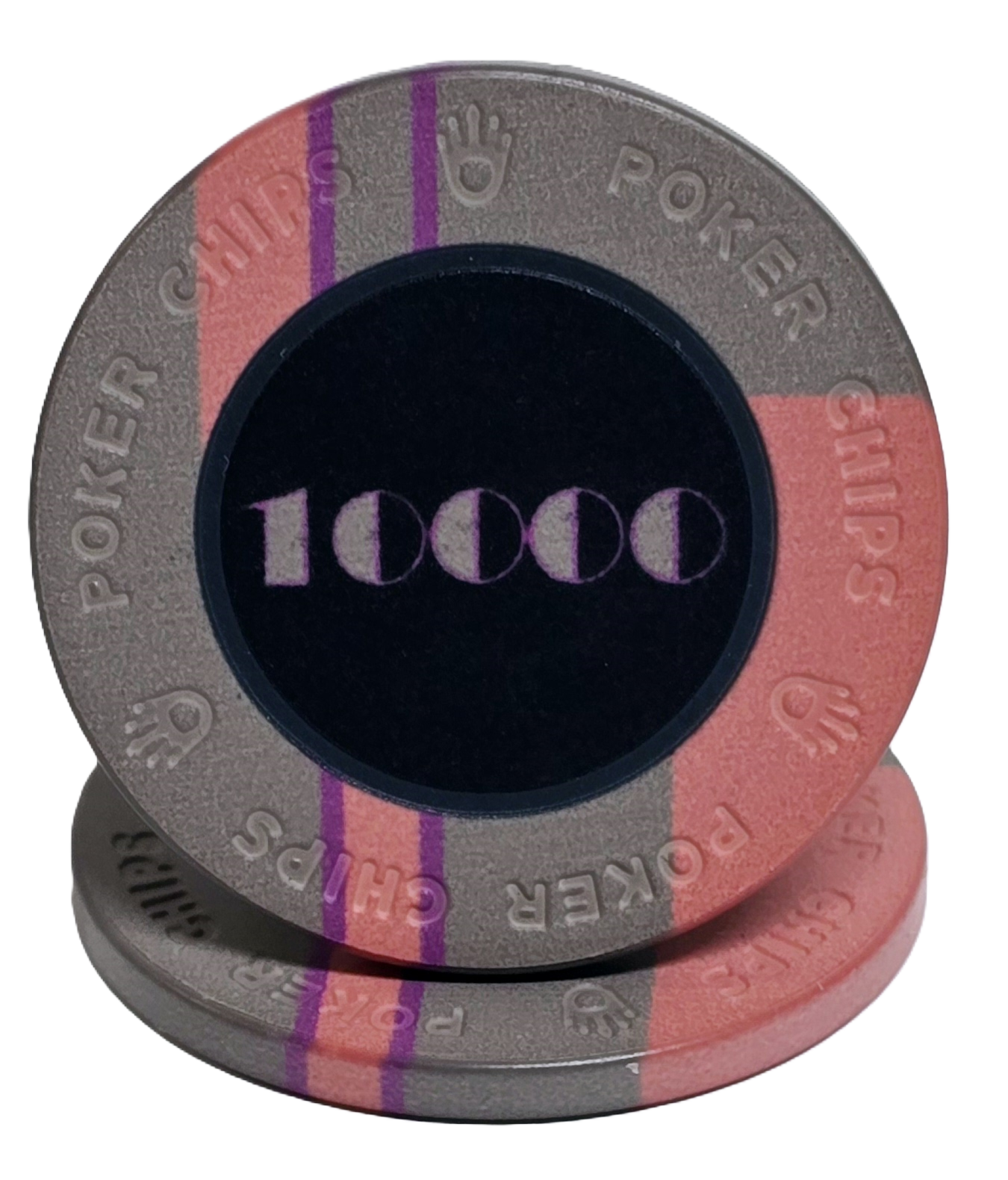 (25) $10,000 EPT 10g Ceramic Poker Chips