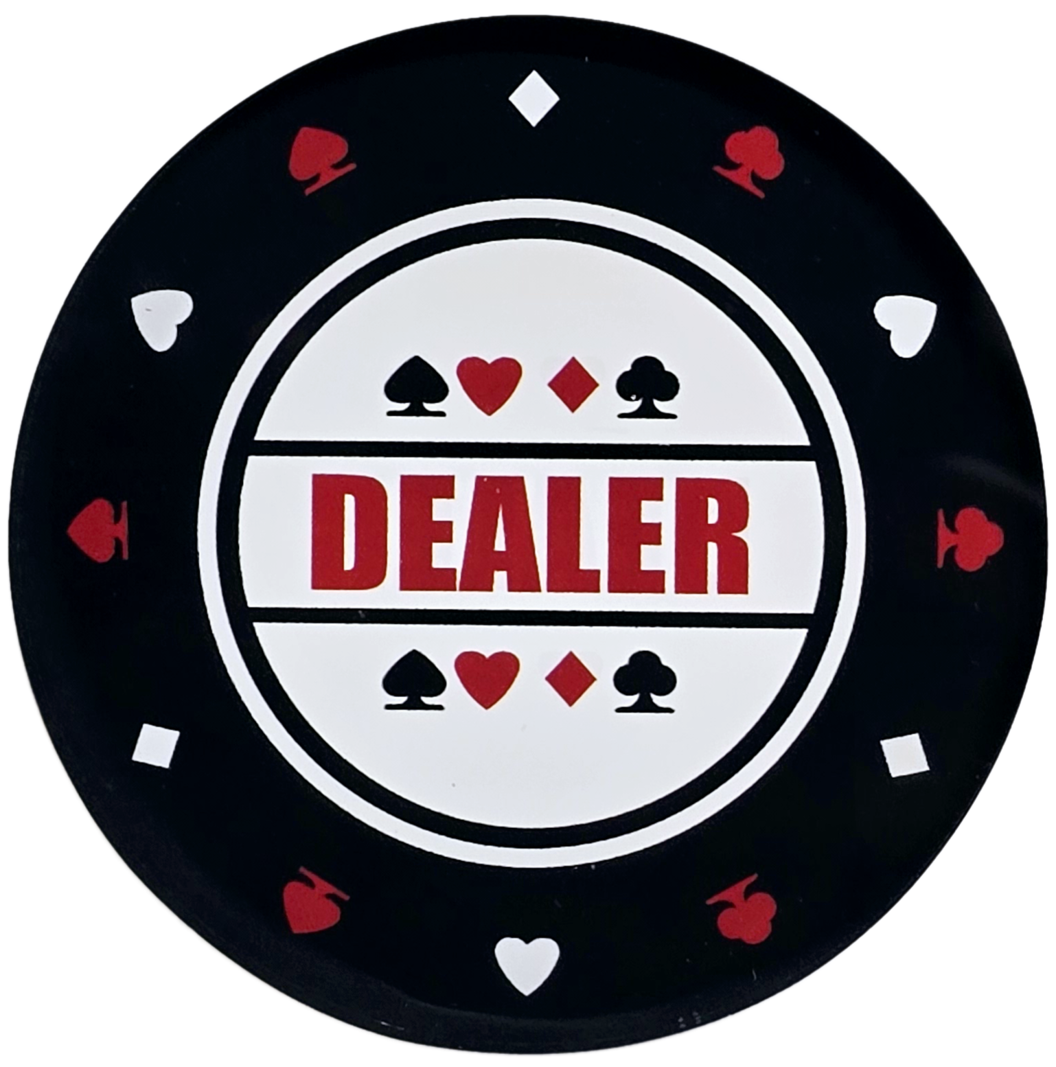 3" Diameter Acrylic Dealer Button