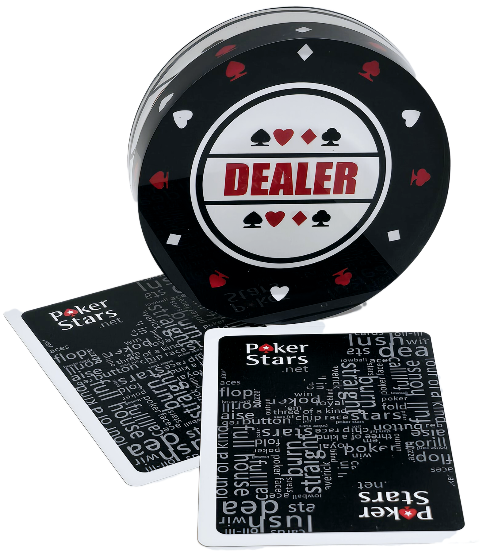 3" Diameter Acrylic Dealer Button