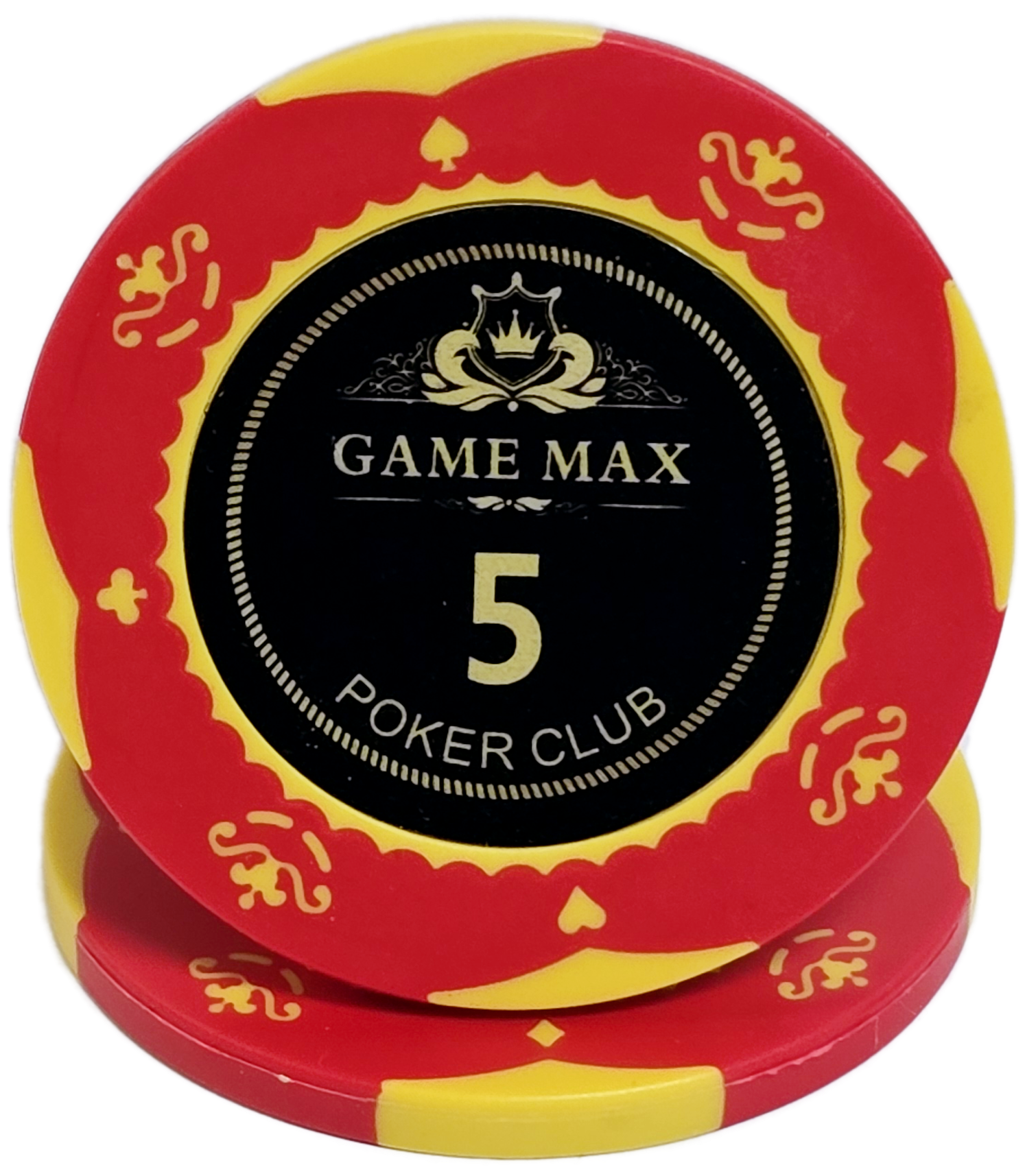 (25) $5 Red 14g GameMax Chips