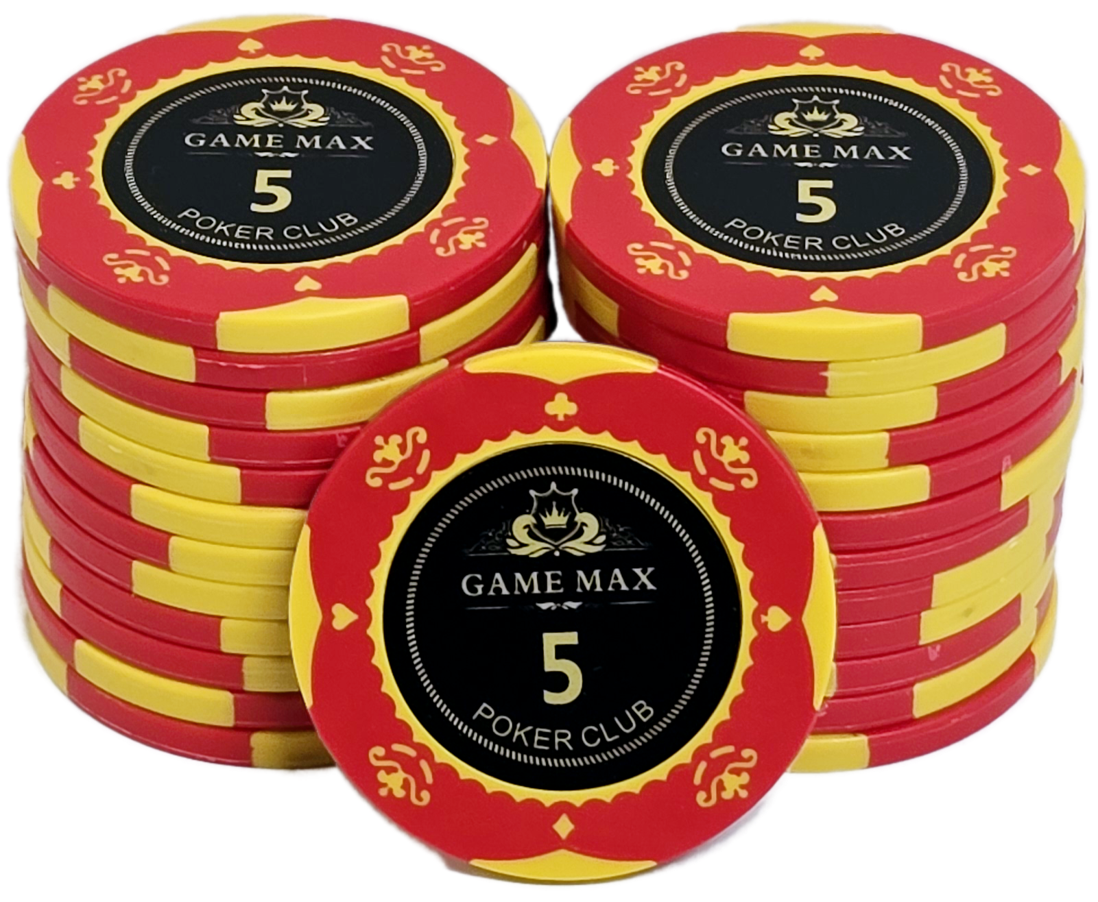 (25) $5 Red 14g GameMax Chips