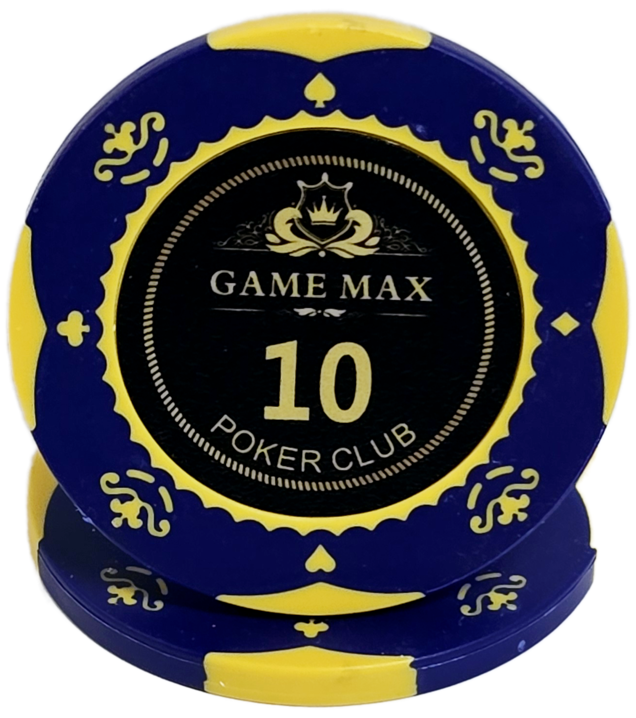 (25) $10 Blue 14g GameMax Chips