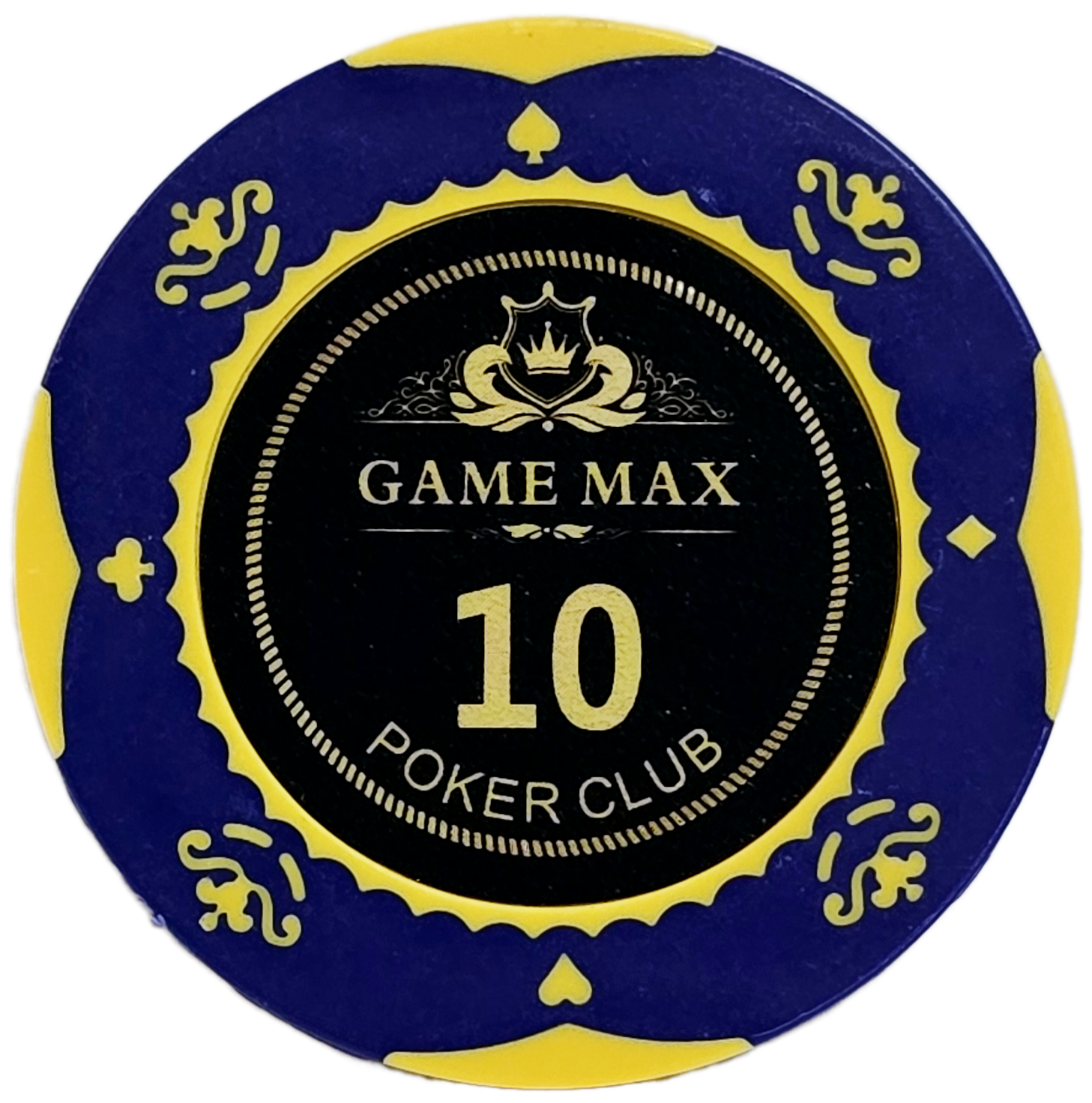 (25) $10 Blue 14g GameMax Chips