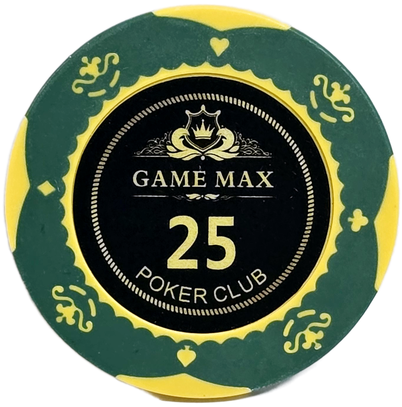 (25) $25 Green 14g GameMax Chips