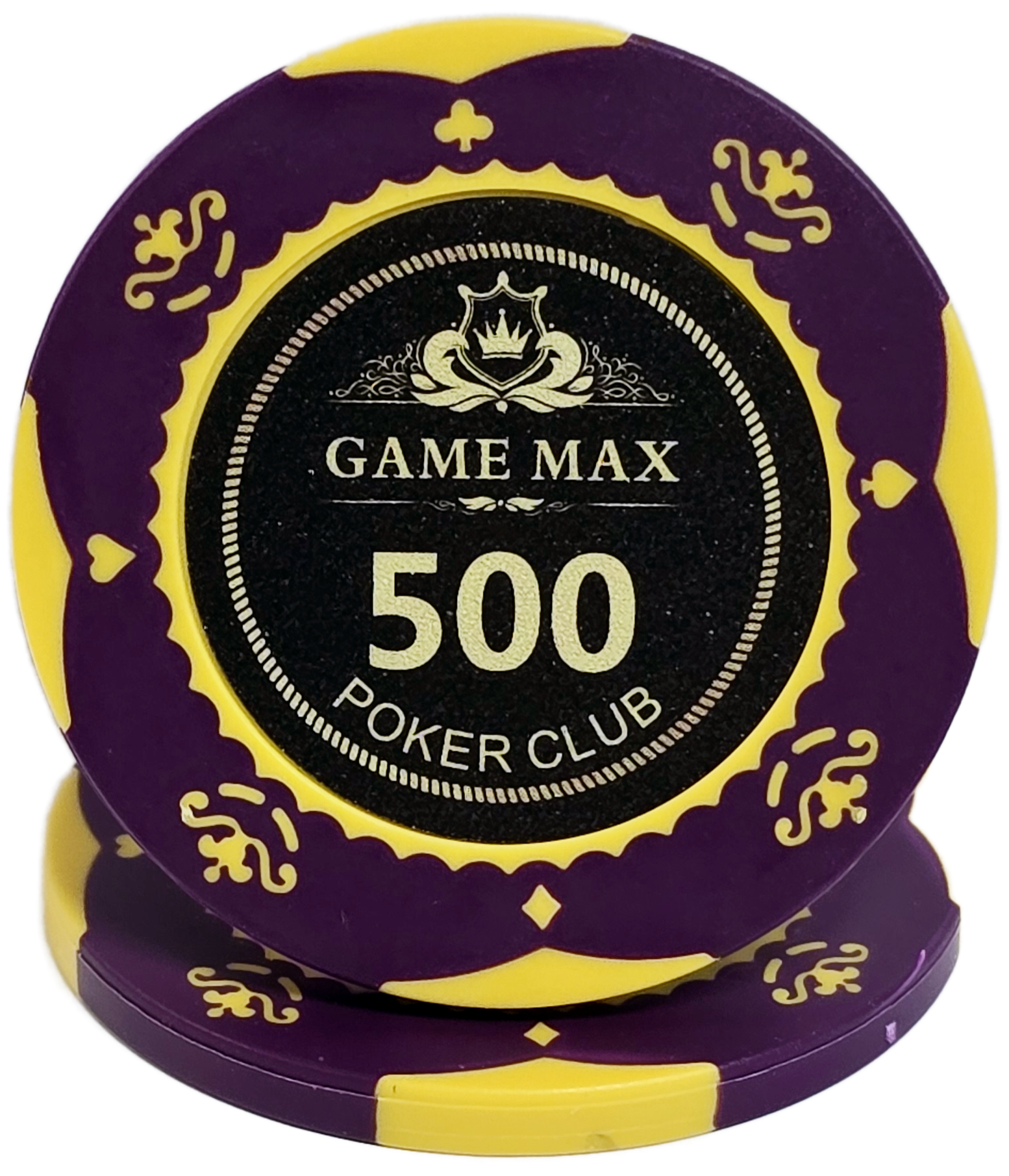 (25) $500 Purple 14g GameMax Chips