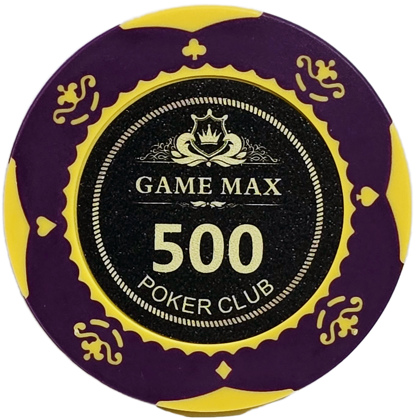 (25) $500 Purple 14g GameMax Chips
