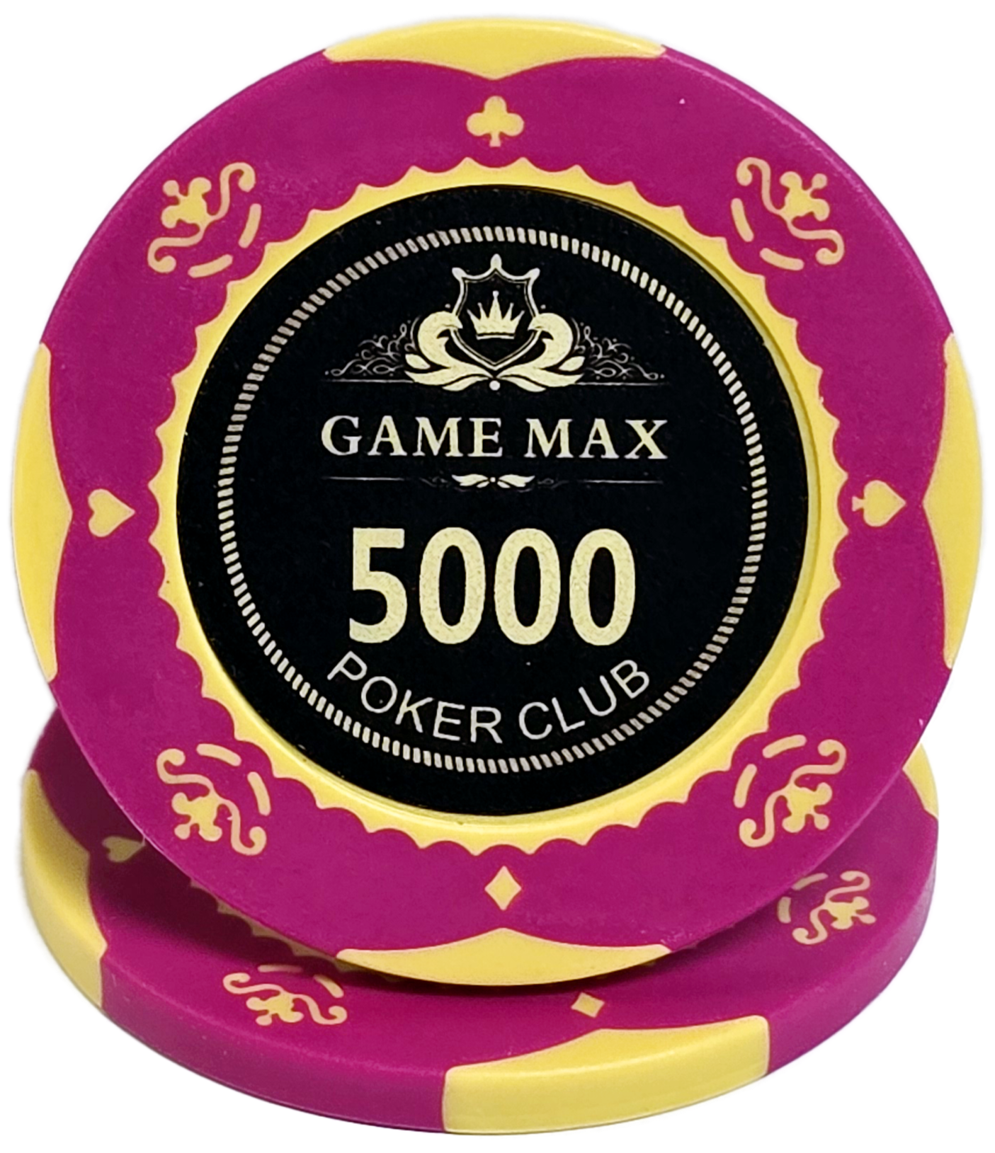 (25) $5,000 Pink 14g GameMax Chips