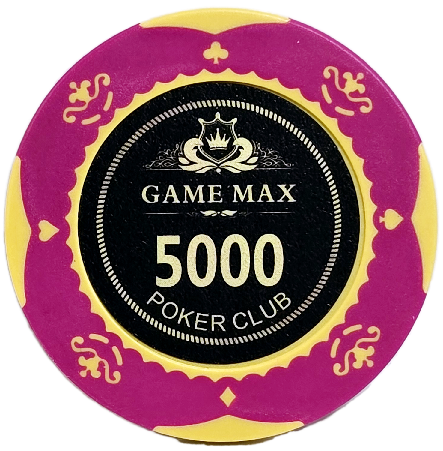 (25) $5,000 Pink 14g GameMax Chips