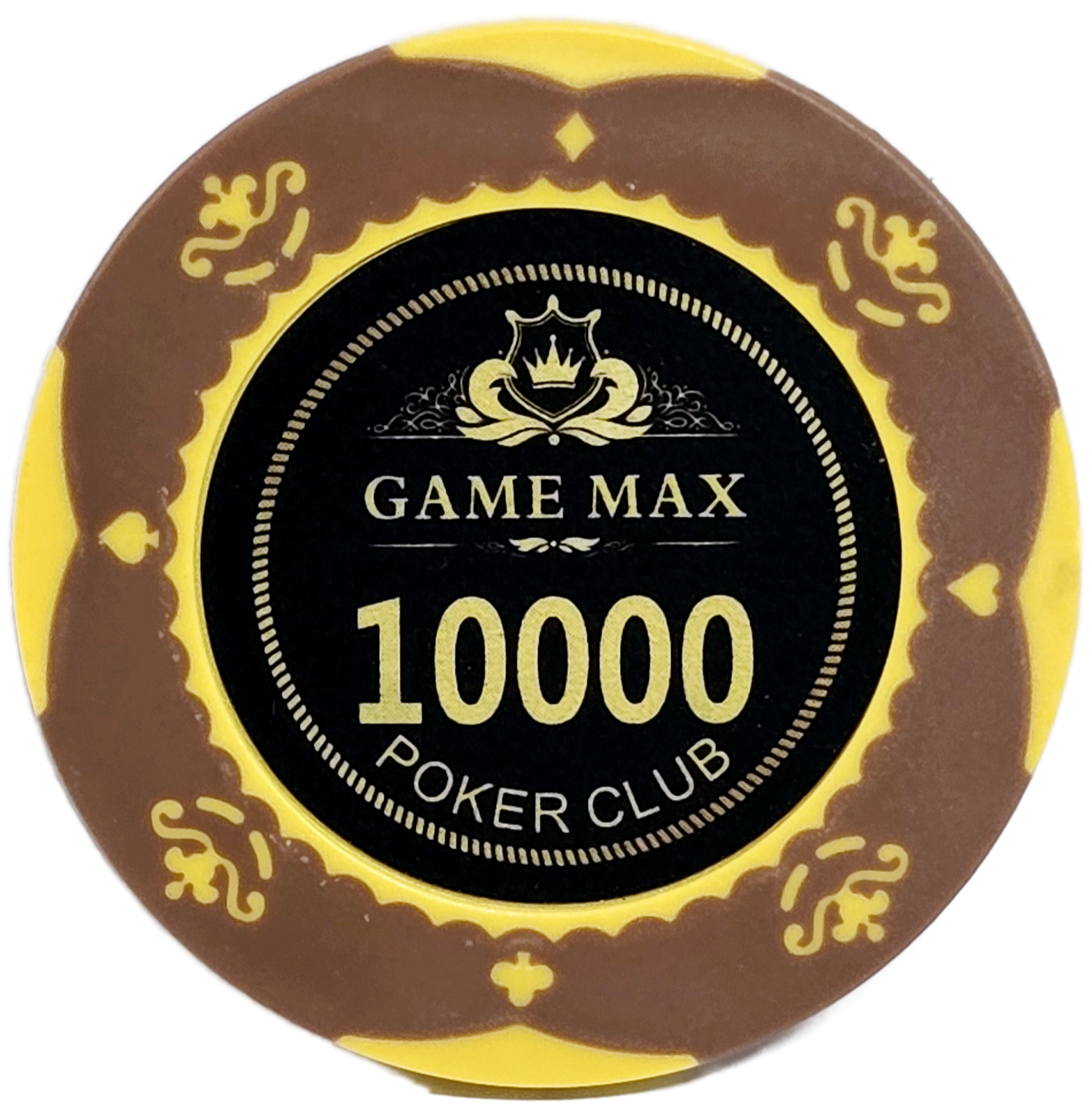 (25) $10,000 Brown 14g GameMax Chips