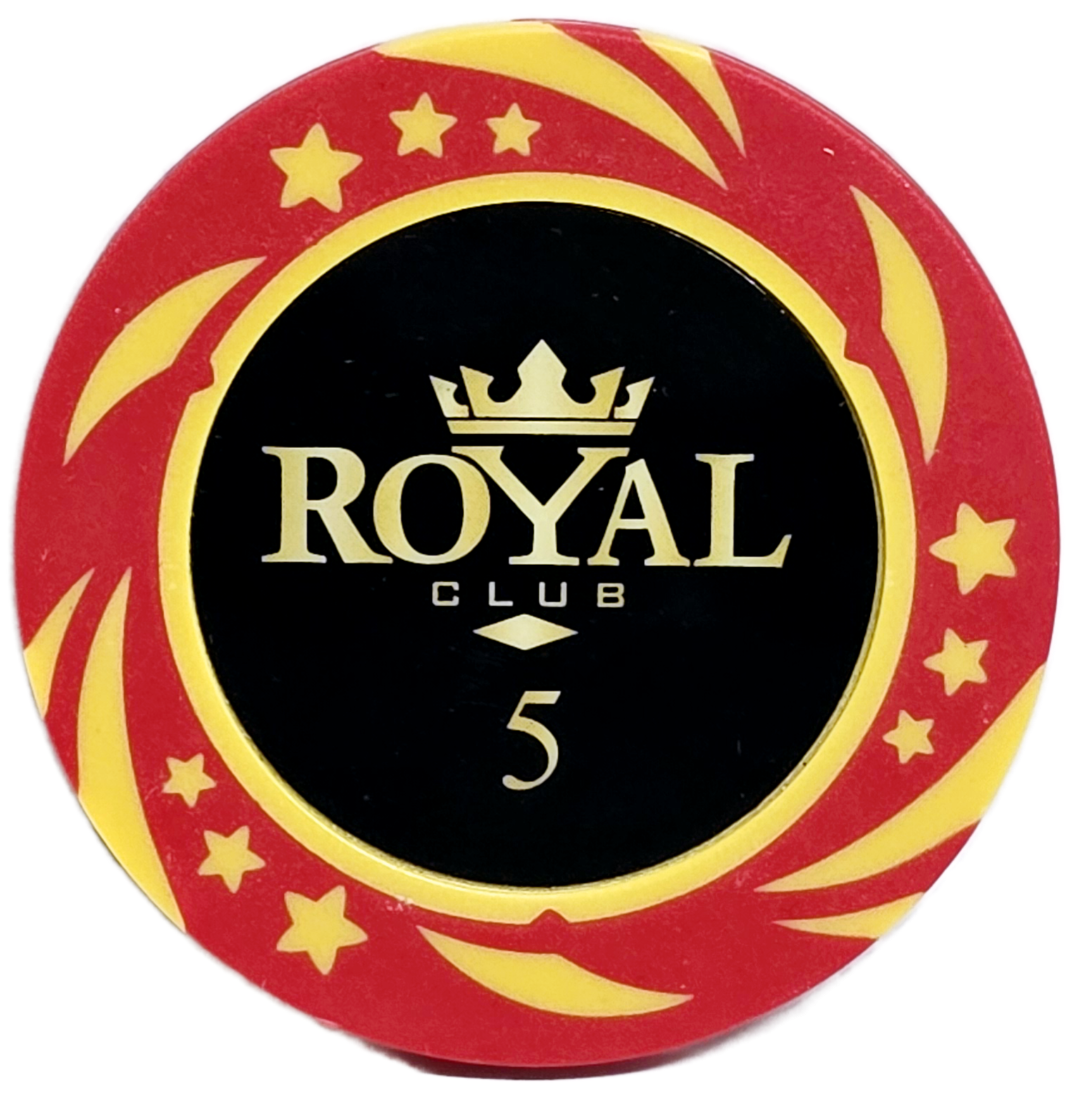 (25) $5 Red 14g Royal Chips
