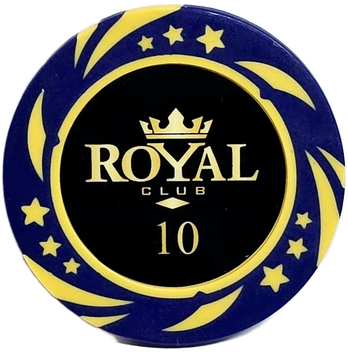 (25) $10 Blue 14g Royal Chips