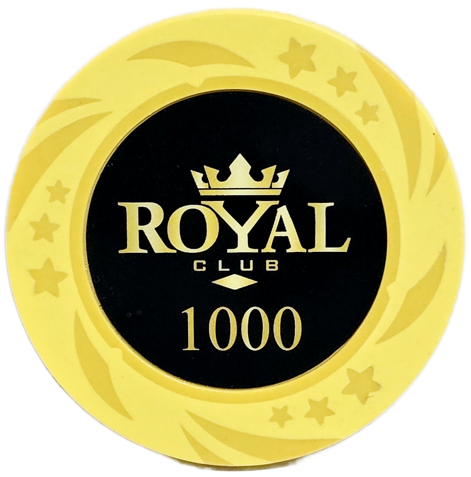 (25) $1000 Yellow 14g Royal Chips