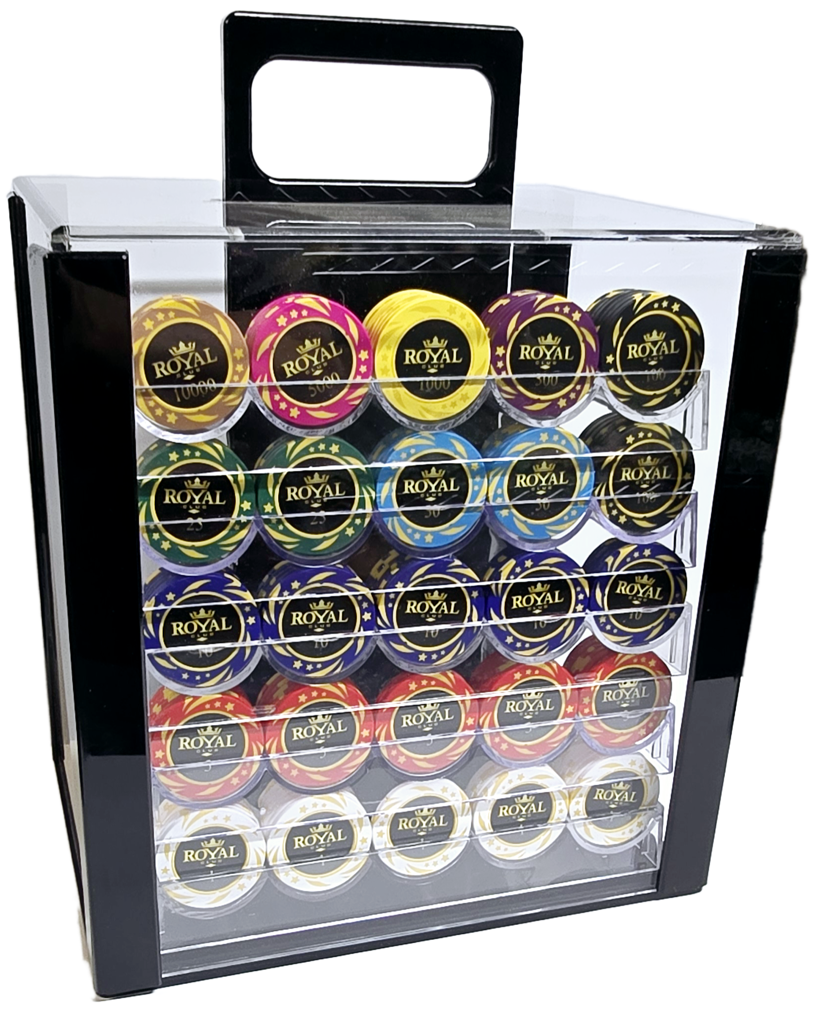 1000pc 14g Clay Royal Chip Set-With Case