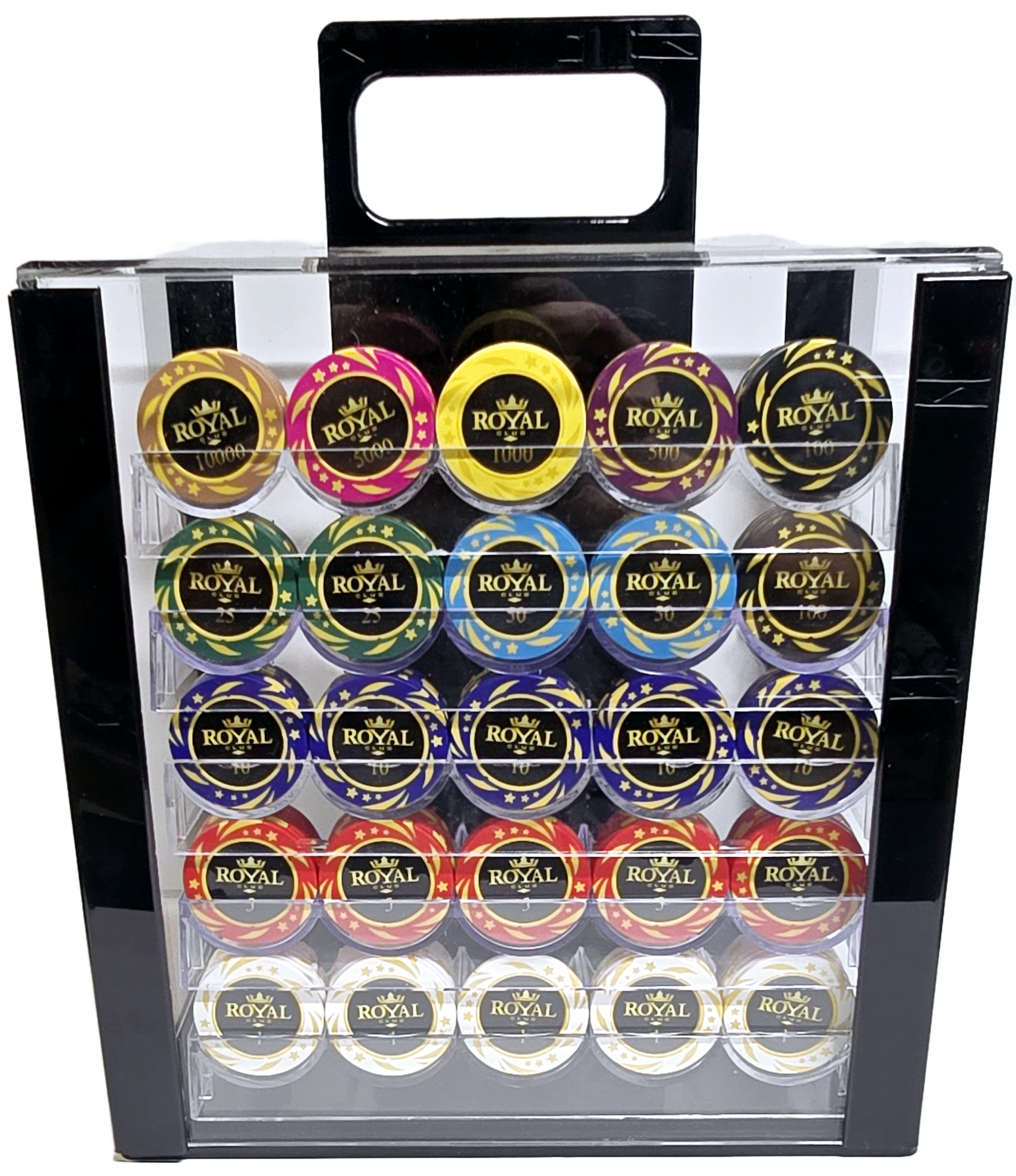 1000pc 14g Clay Royal Chip Set-With Case