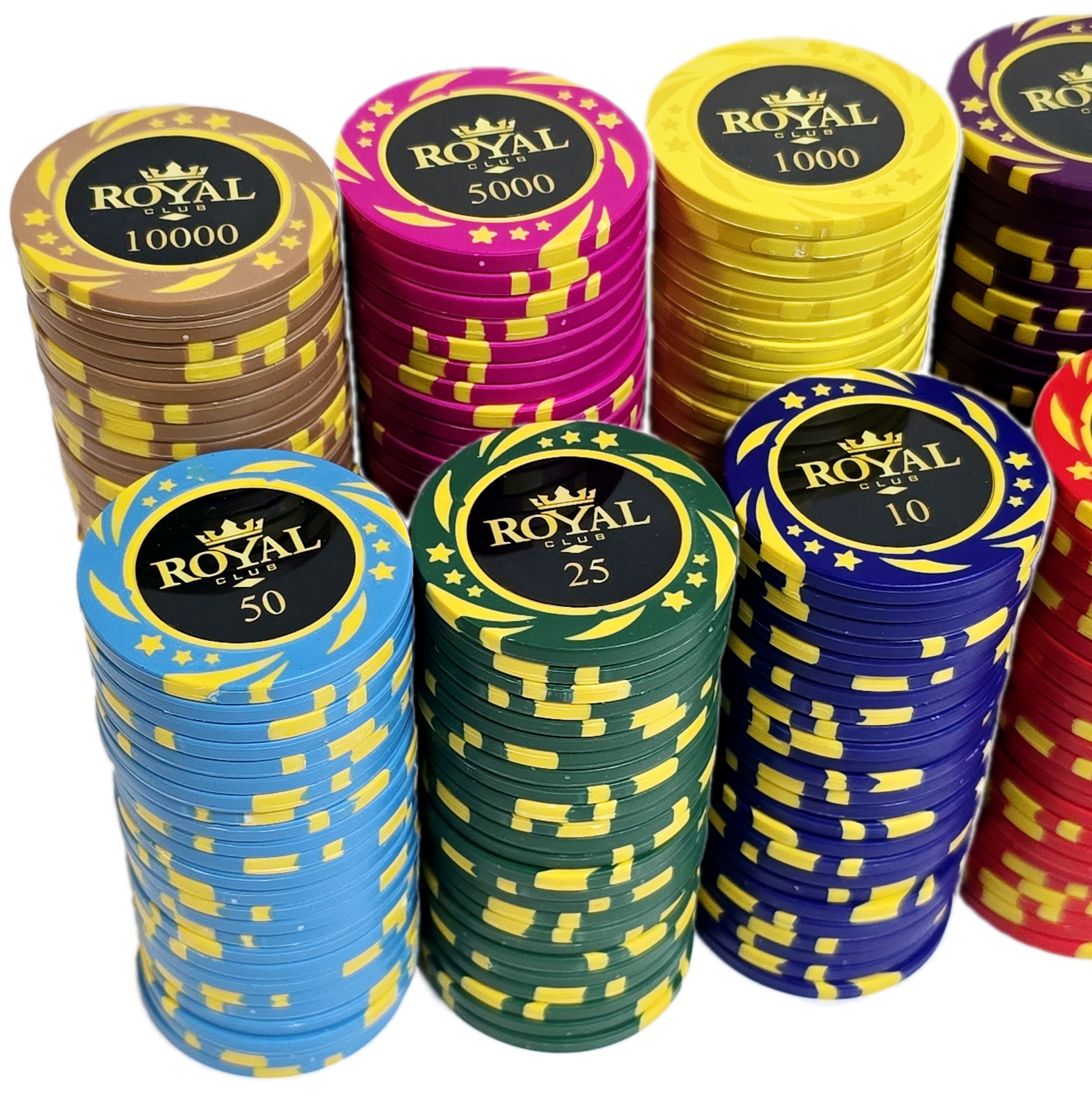 300pc 14g Clay Royal Chip Set-No Case