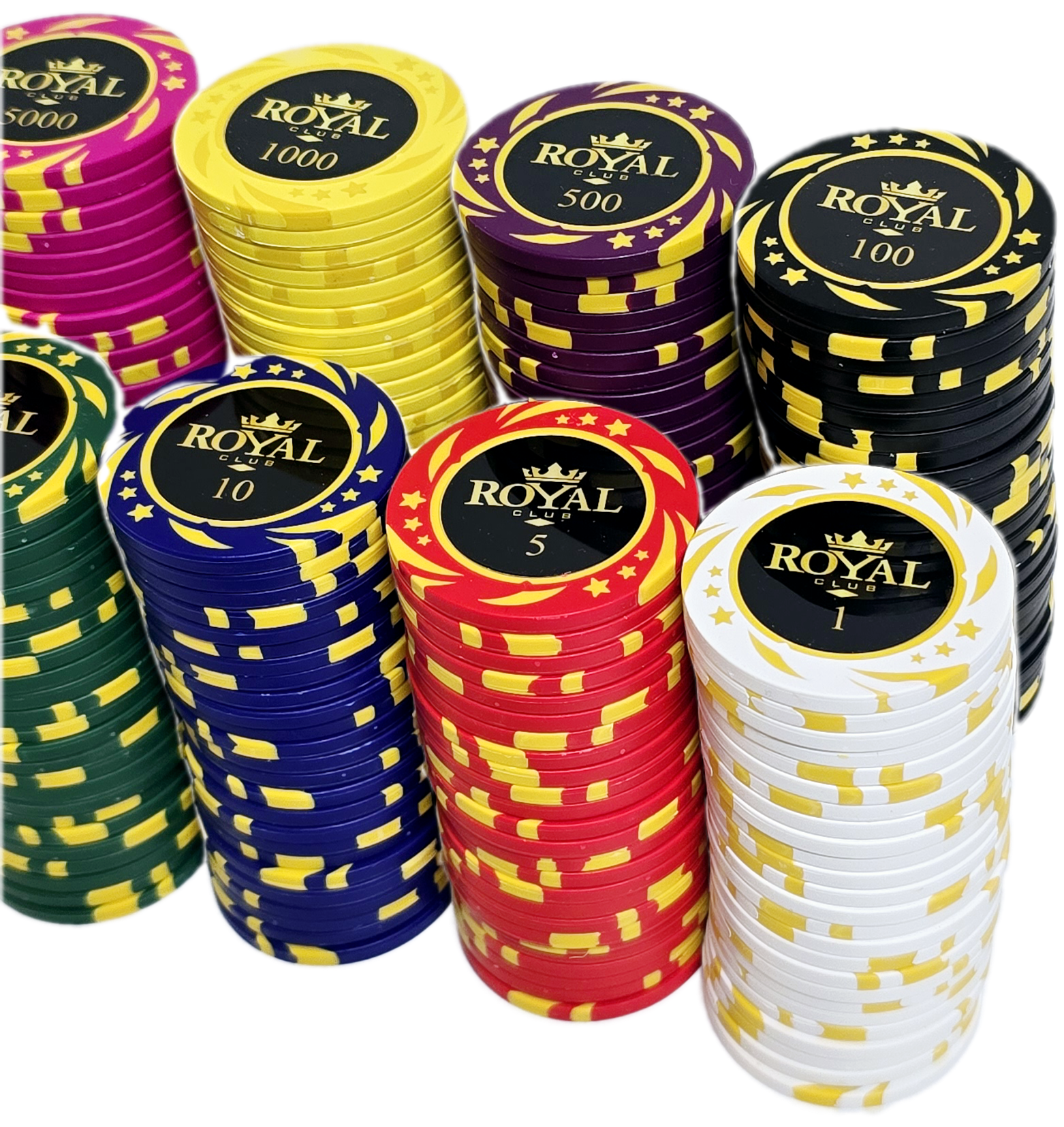 300pc 14g Clay Royal Chip Set-With Trays