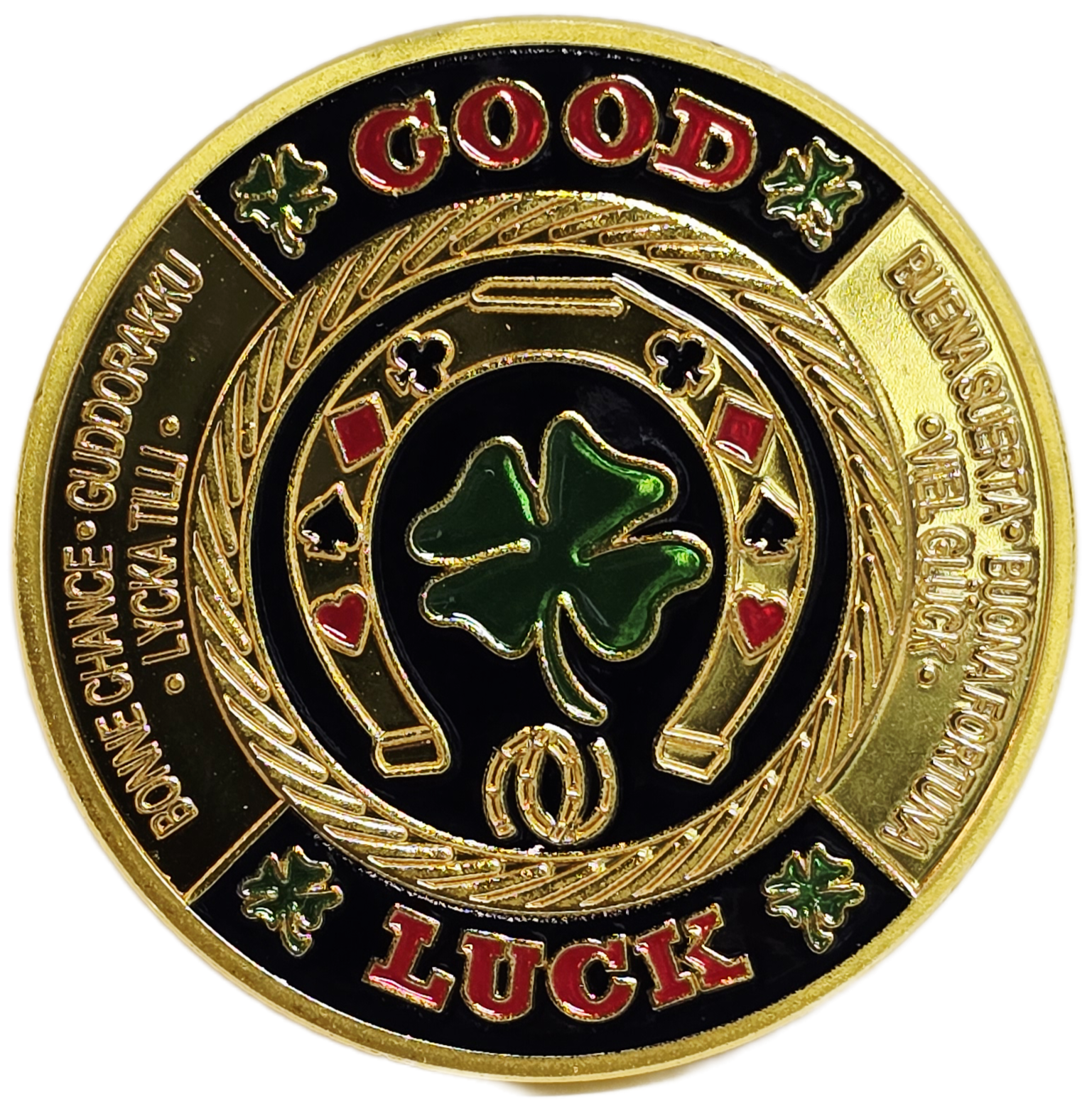 #8 Good Luck Metal Guard (Clear Cover Included)