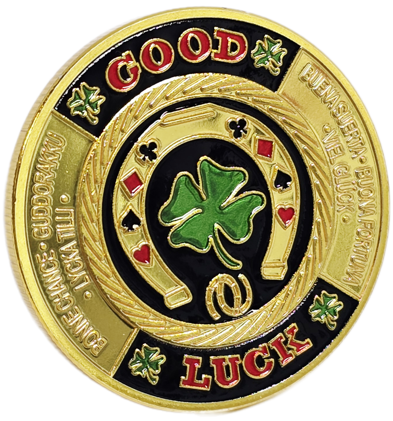 #8 Good Luck Metal Guard (Clear Cover Included)