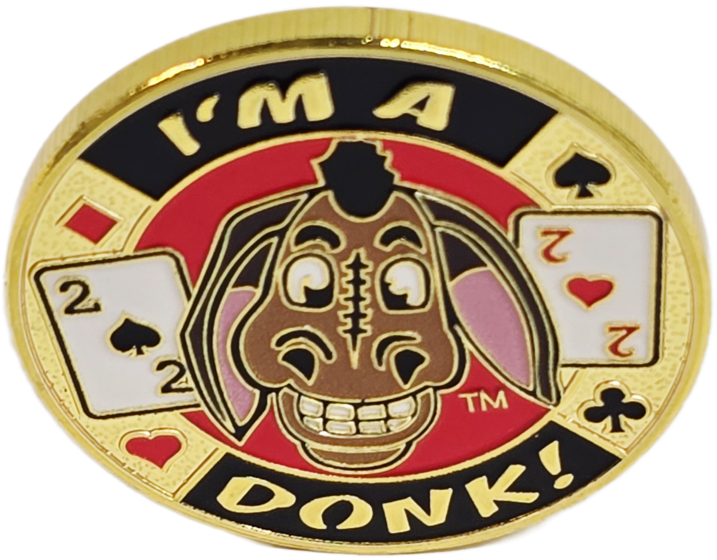 #9 I'm A Donk Metal Guard (Clear Cover Included)